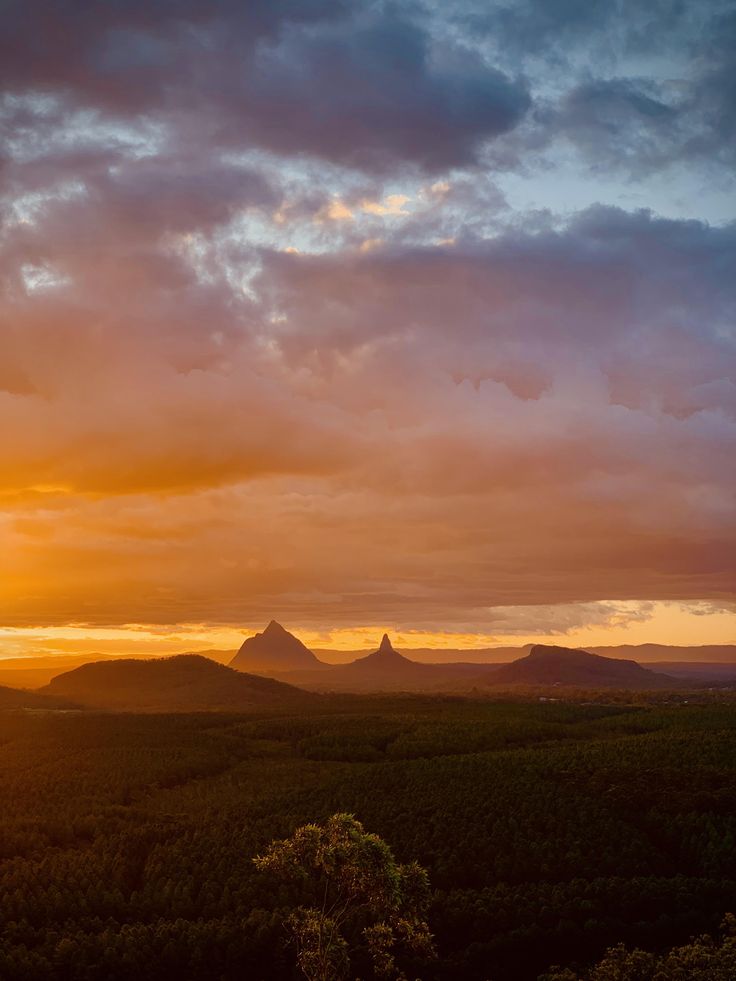 Glasshouse Mountains Wallpapers