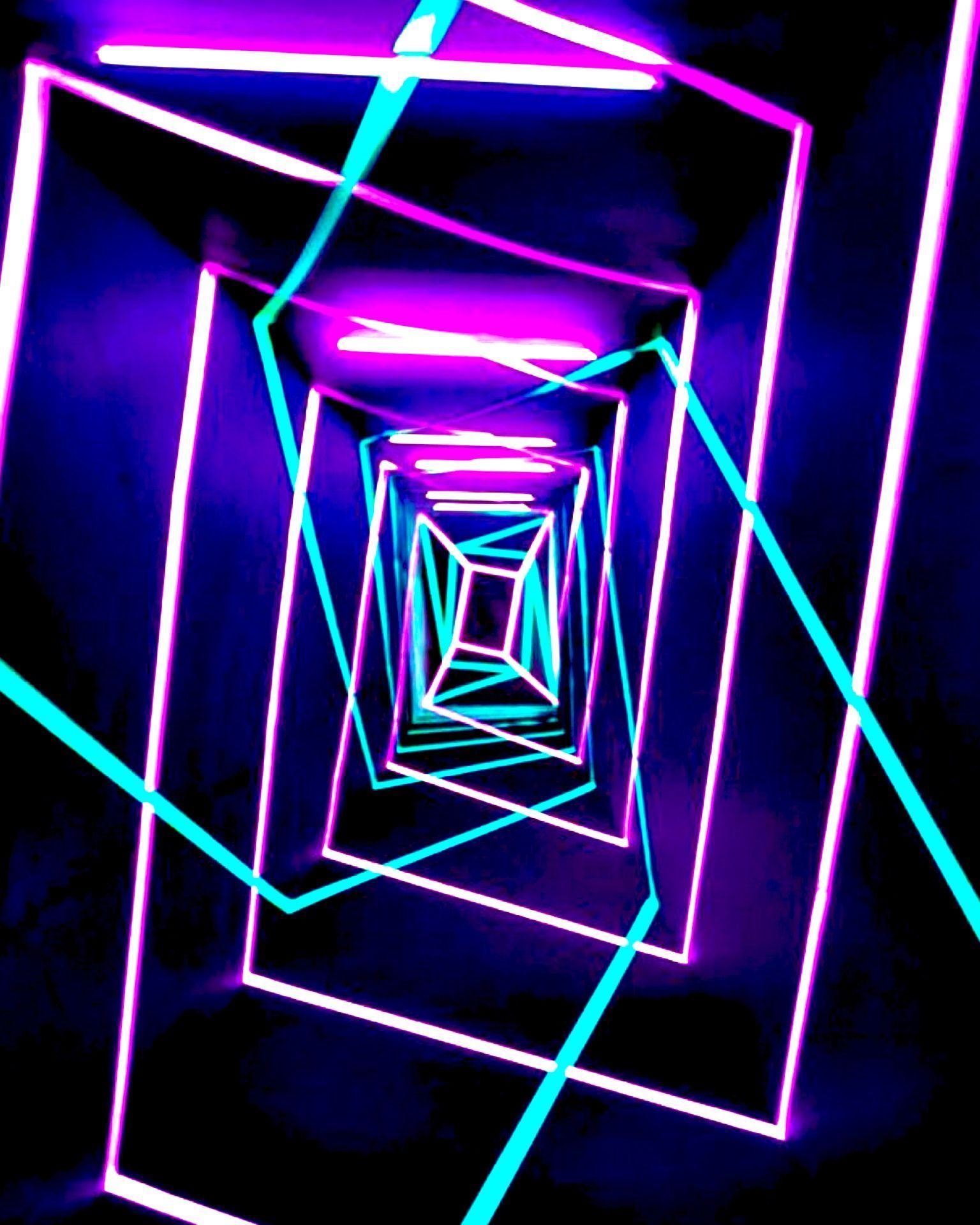 Glowing Hd Tunnel Wallpapers