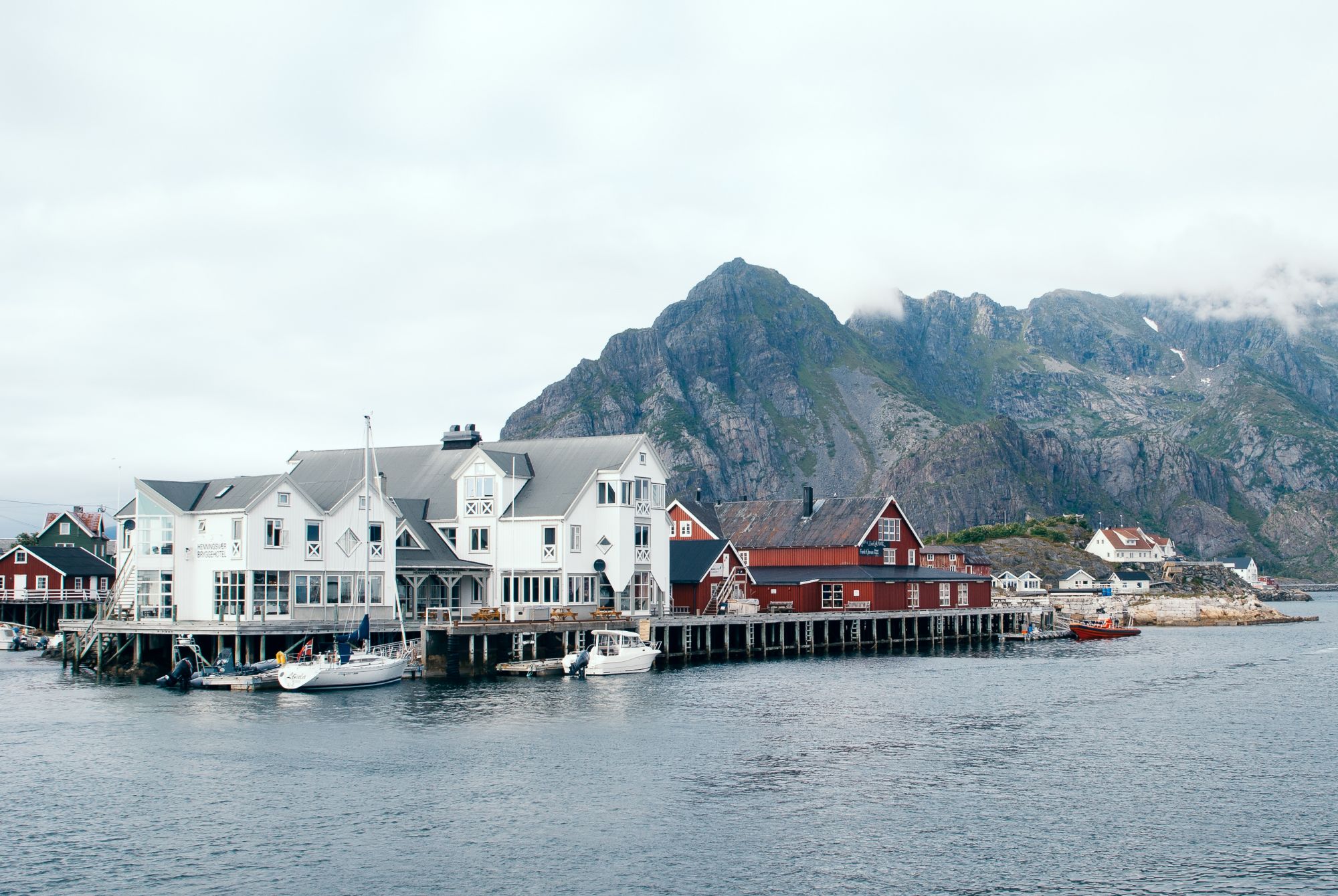 Henningsvaer Sea Norway Wallpapers