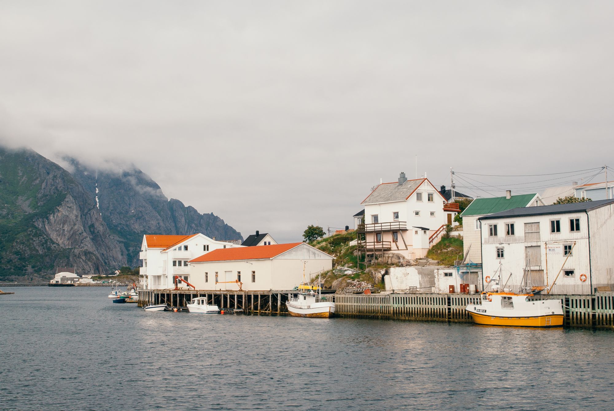 Henningsvaer Sea Norway Wallpapers