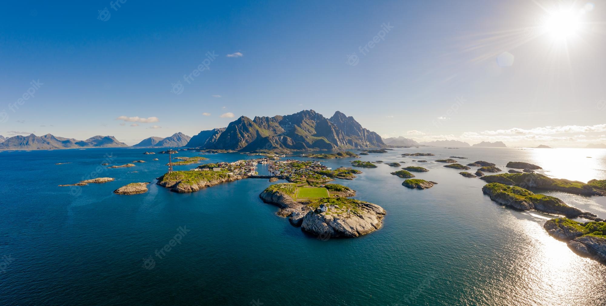 Henningsvaer Sea Norway Wallpapers