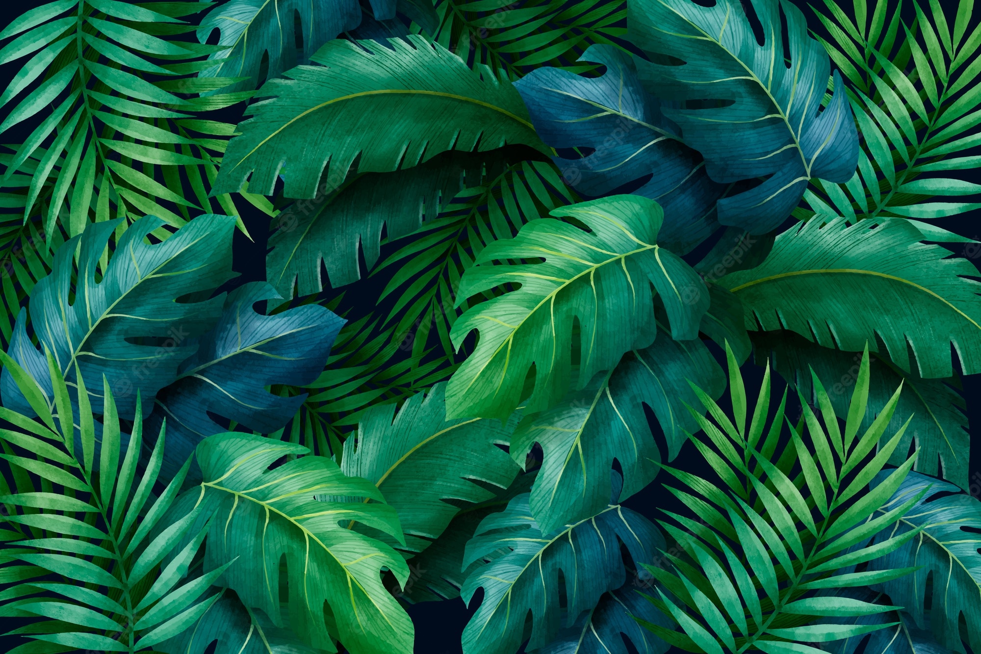 Tropical Vector Background