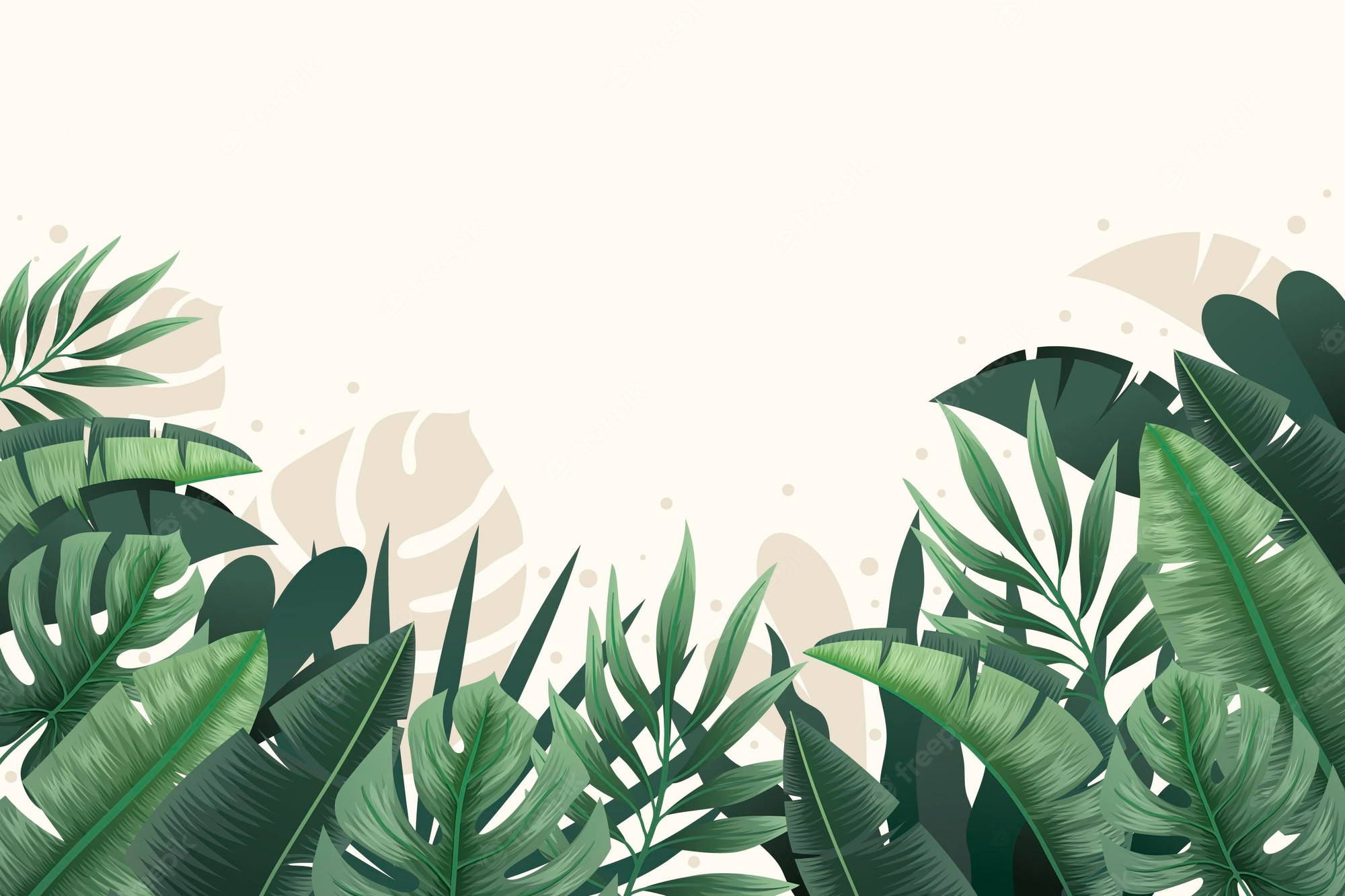 Tropical Vector Background