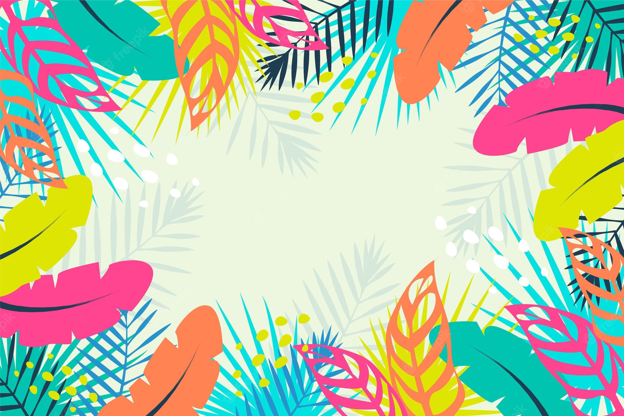 Tropical Vector Background