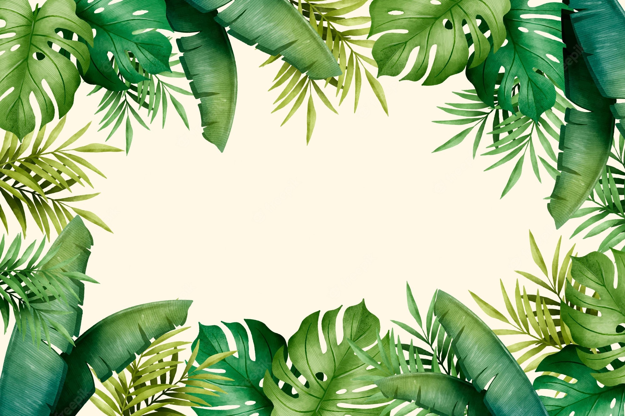 Tropical Vector Background