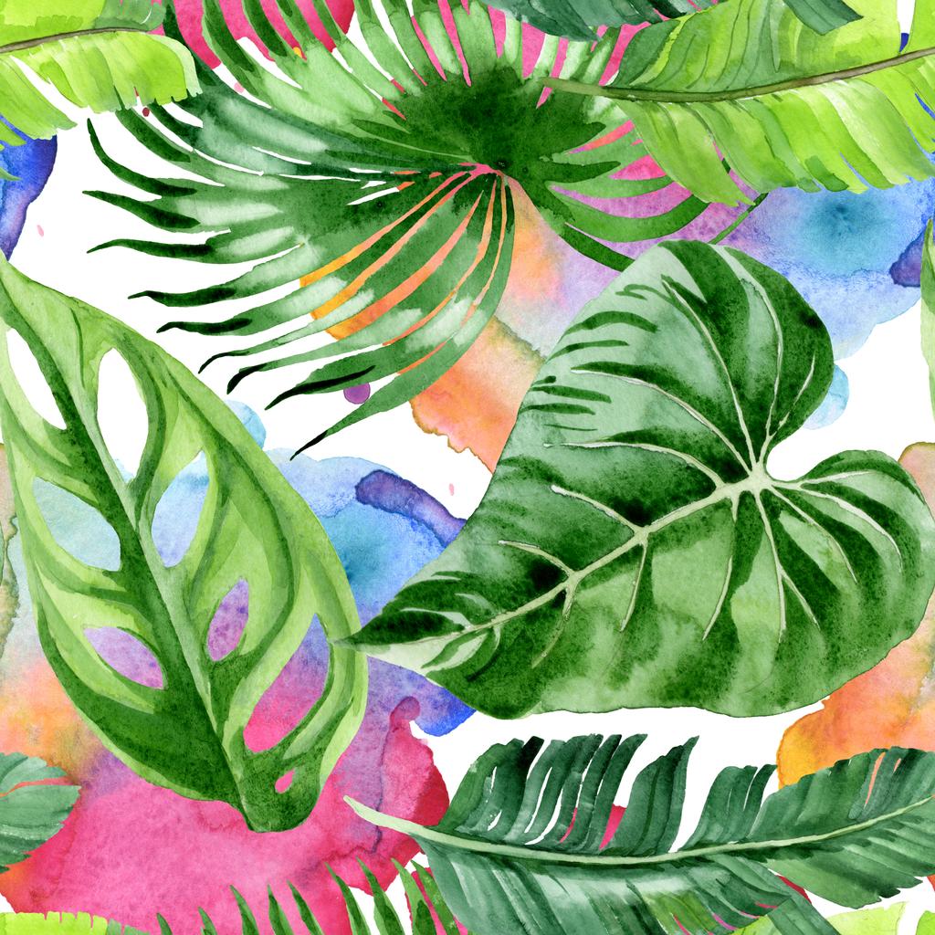 Tropical Watercolor Background