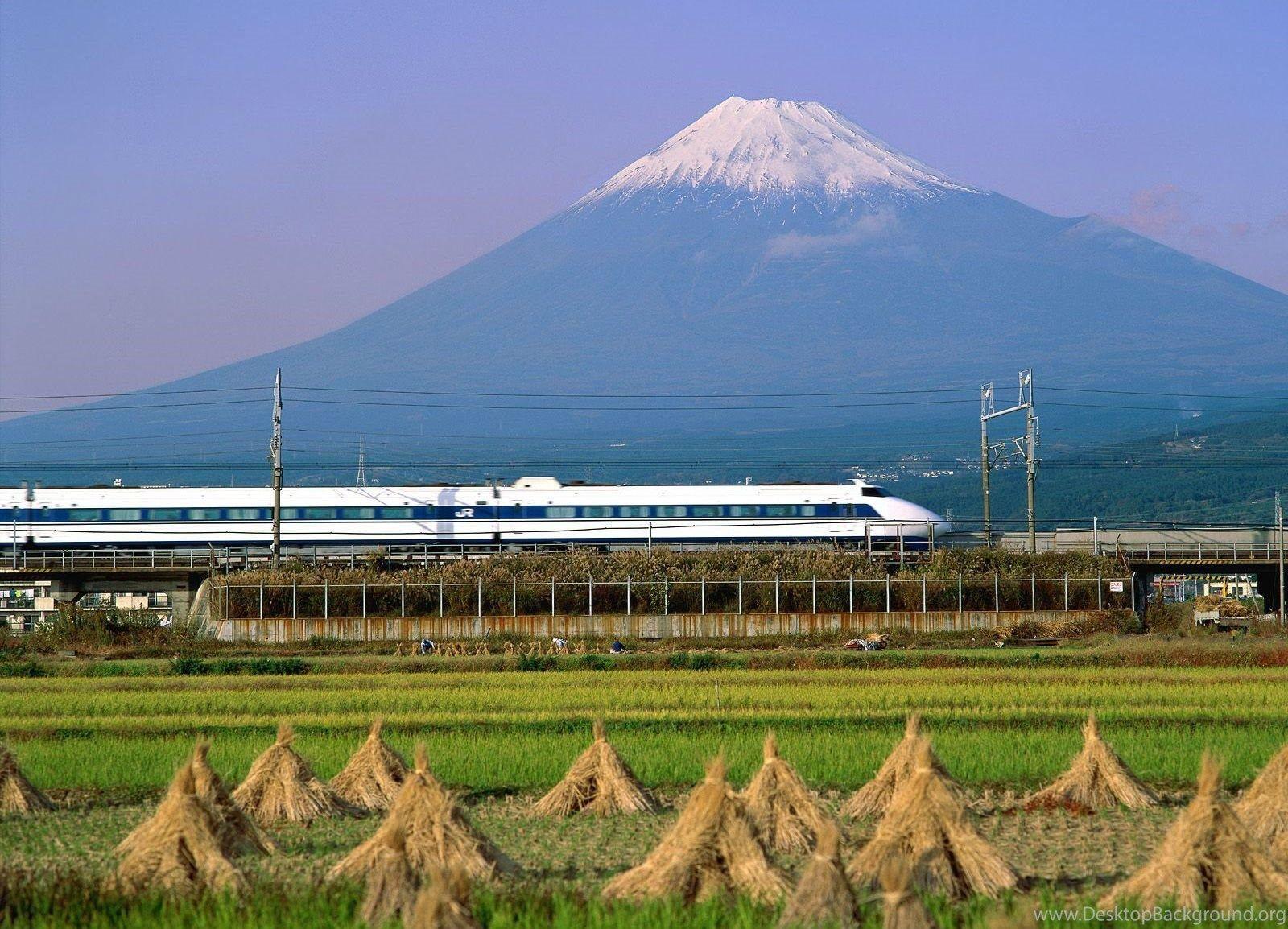 Japan Bullet Train View Wallpapers