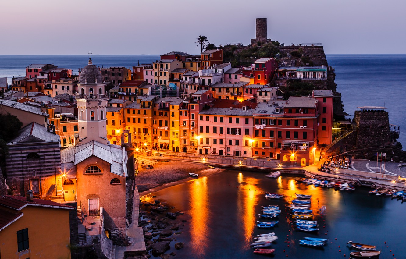 Liguria Vernazza Italy Wallpapers