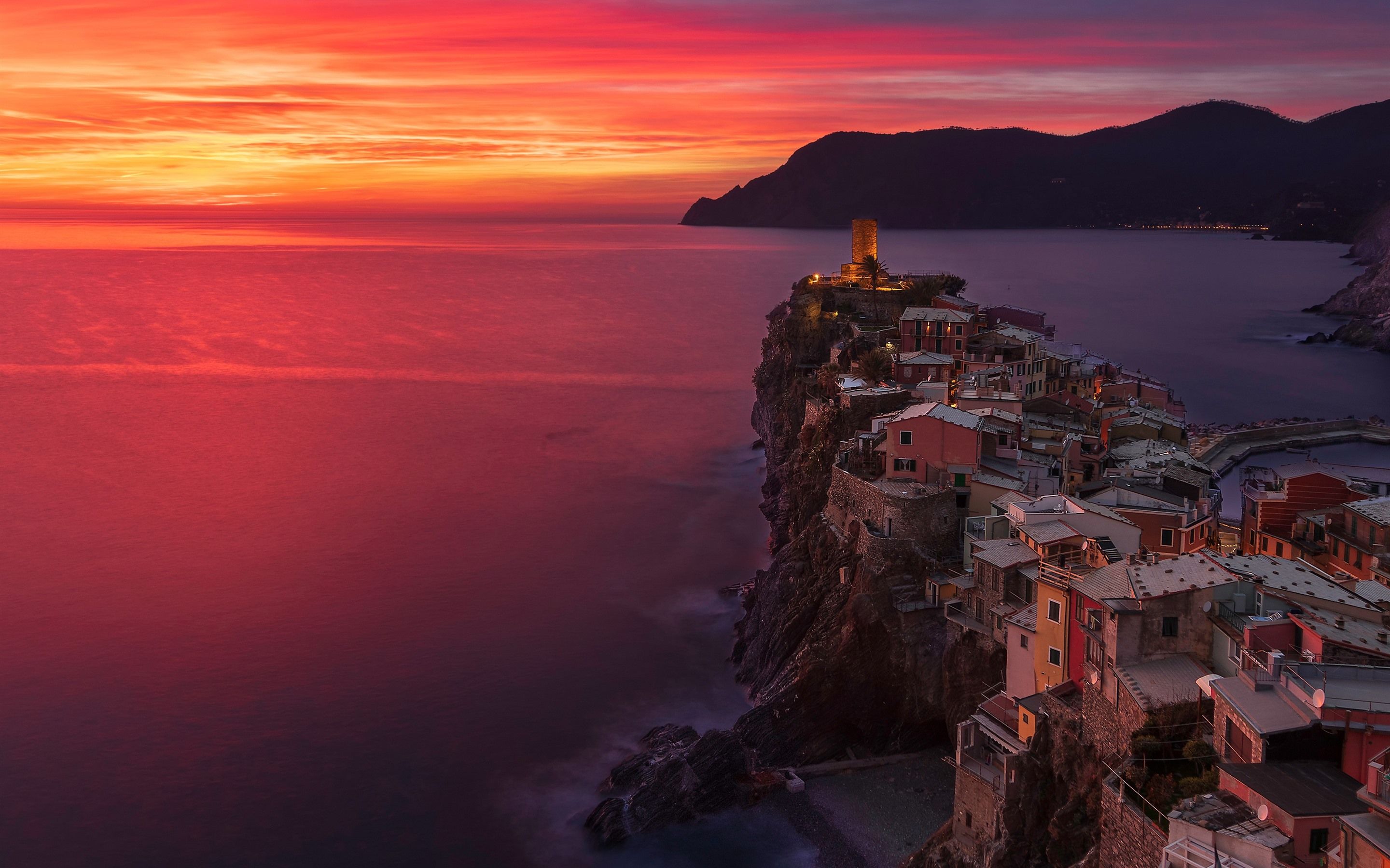 Liguria Vernazza Italy Wallpapers