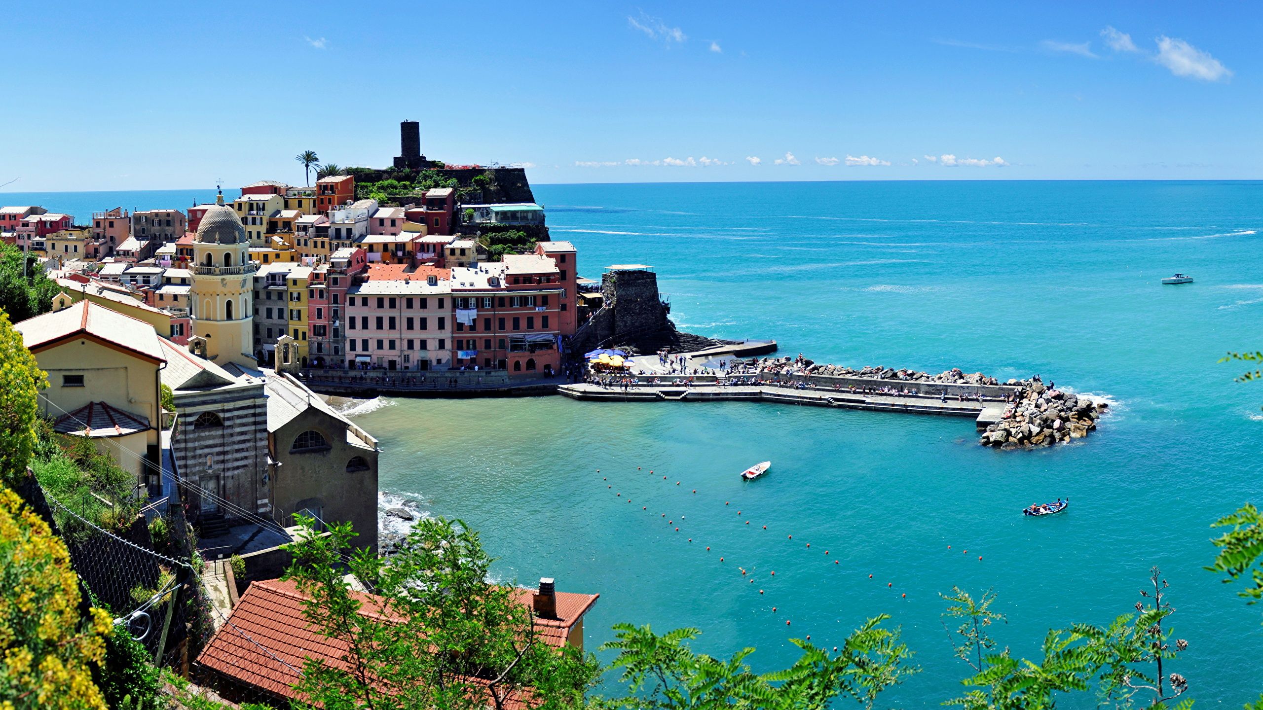 Liguria Vernazza Italy Wallpapers