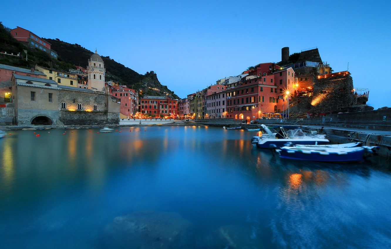 Liguria Vernazza Italy Wallpapers