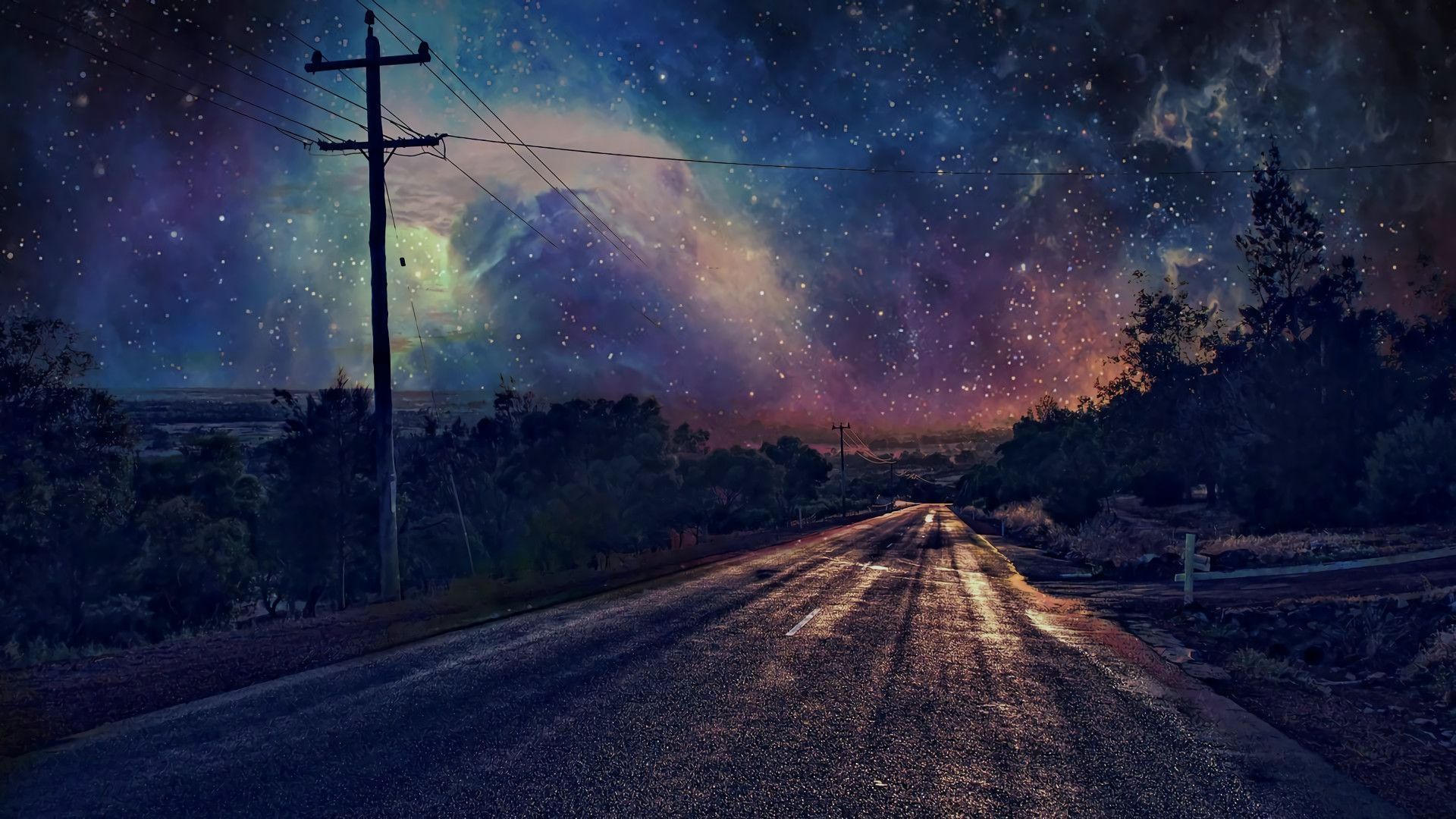 Man Made Road Wallpapers