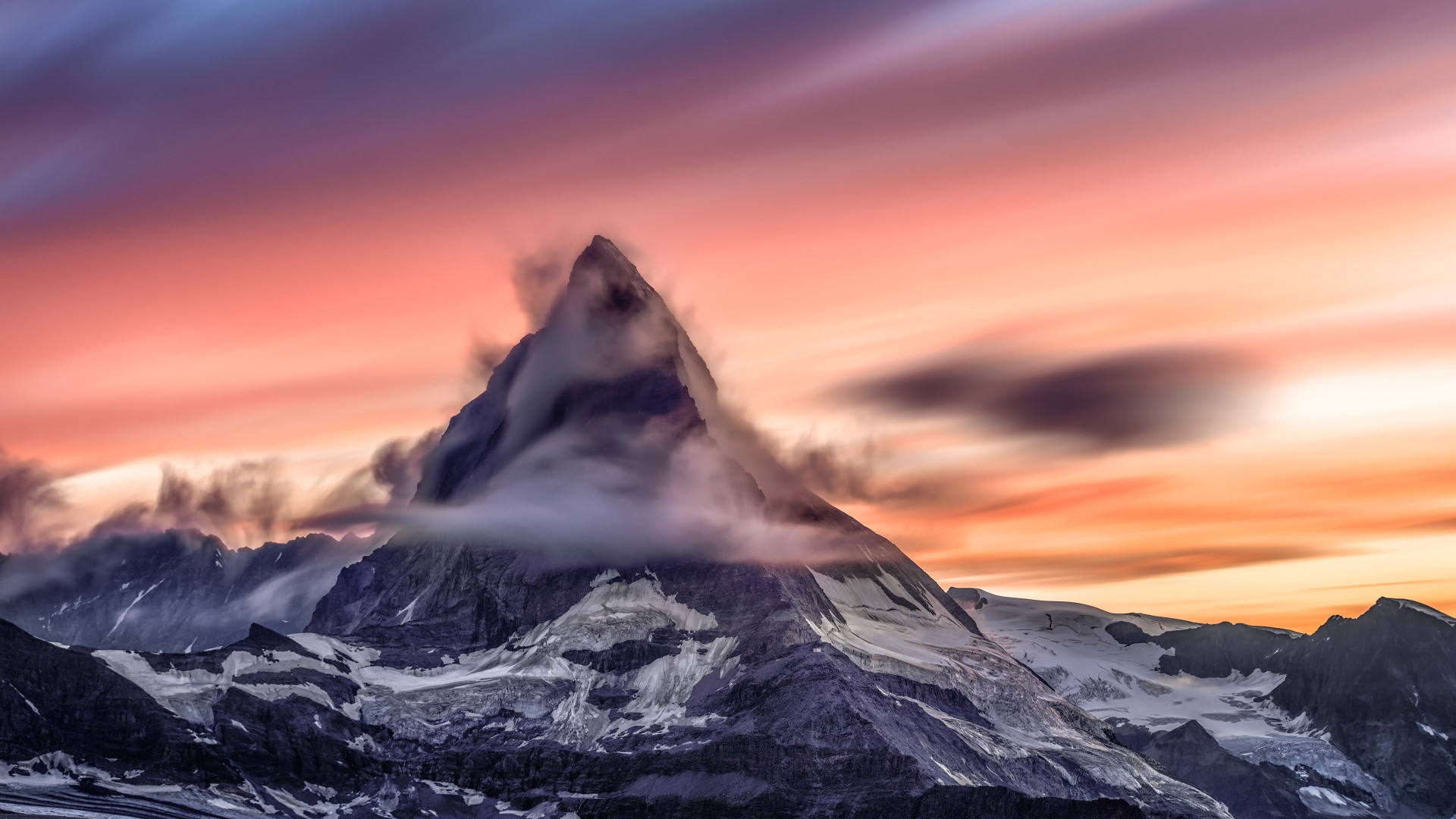 Matterhorn Hd Mountain Alps Wallpapers