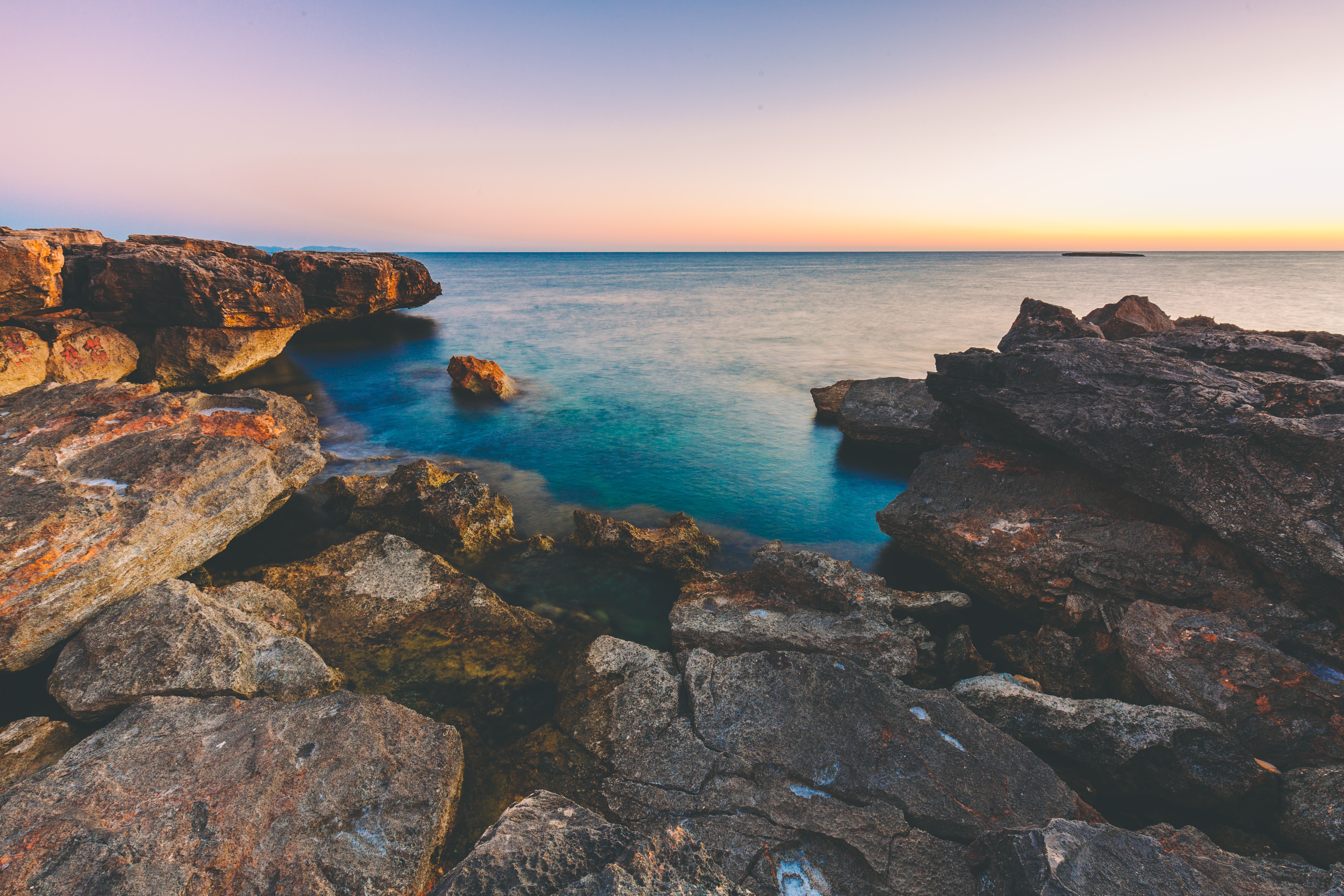 Mediterranean Sea Sunset Wallpapers