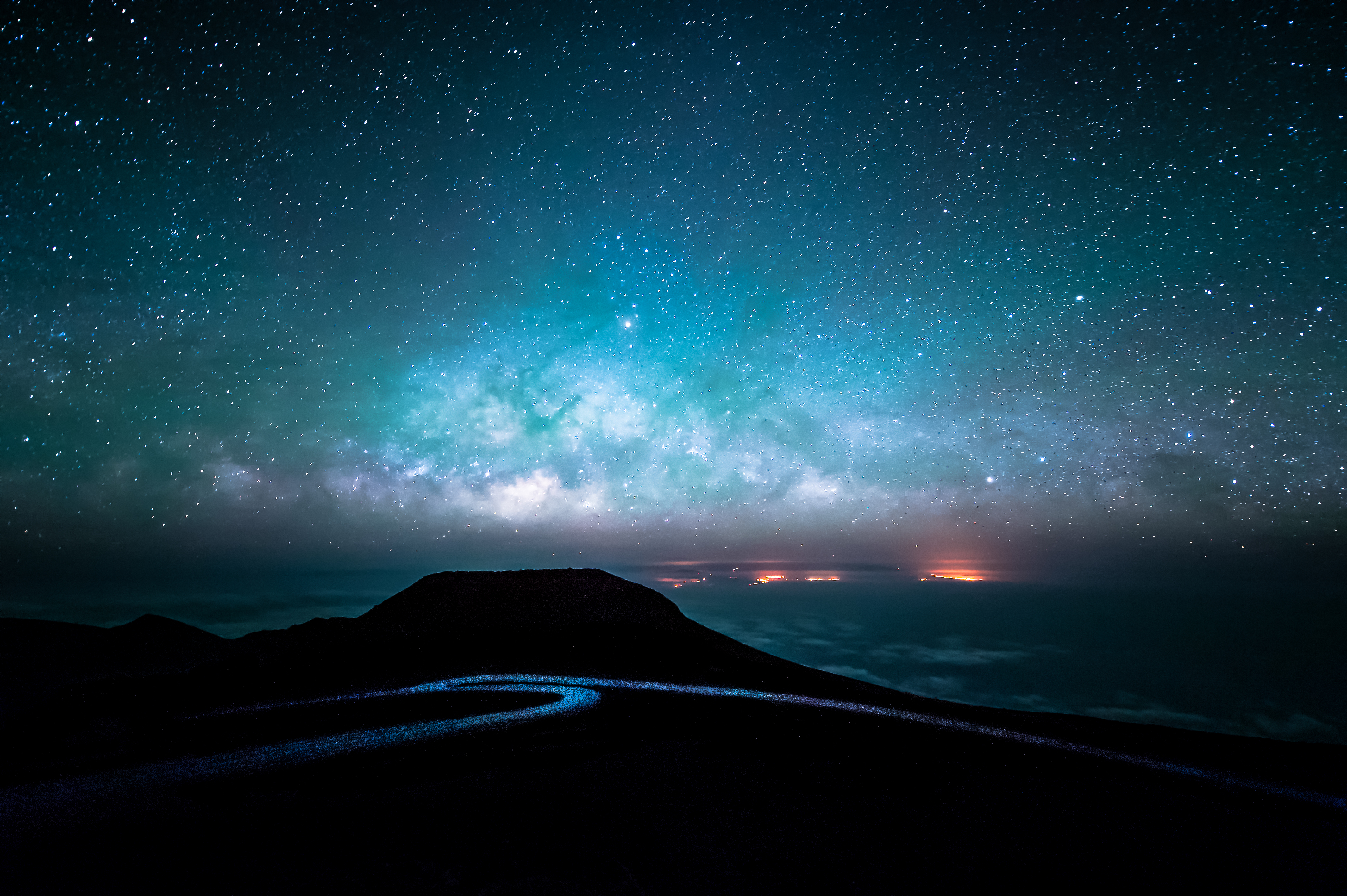 Milky Way Over Otter Cliffs Wallpapers