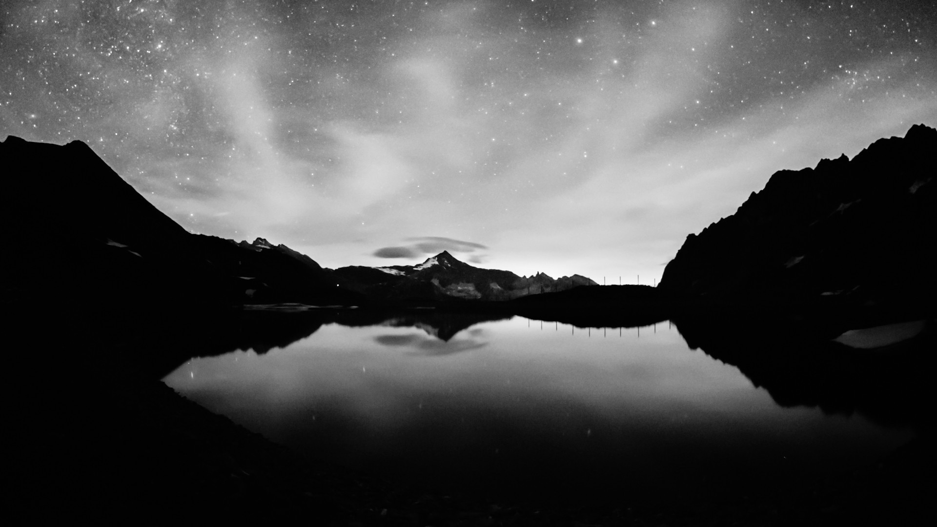 Monochrome Night Nature Photography Wallpapers