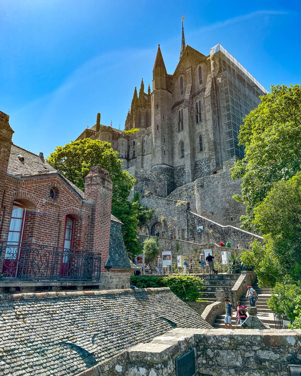 Mont Saint-Michel At Sunrise Wallpapers