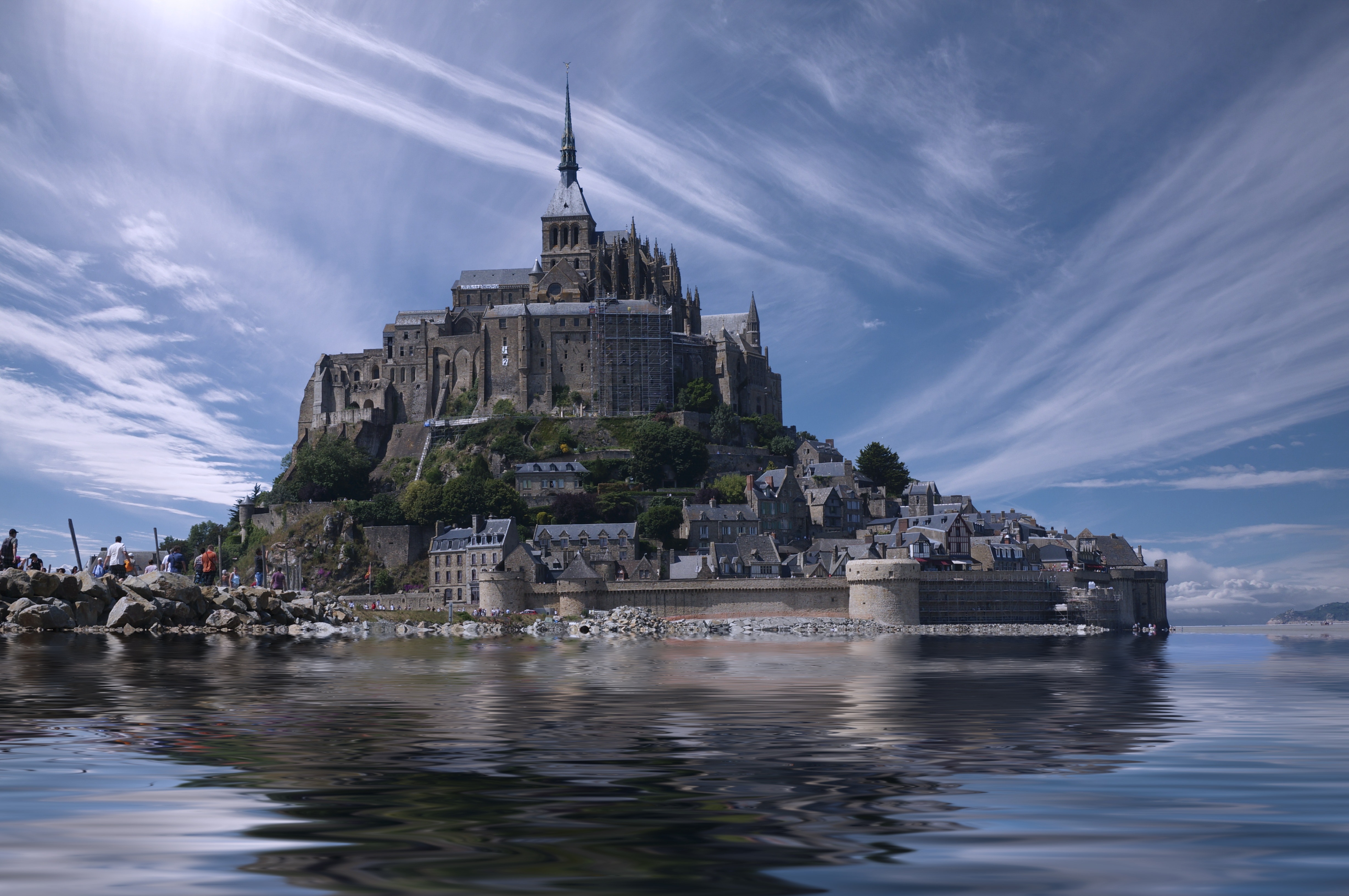 Mont-Saint-Michel In Normandy France Wallpapers