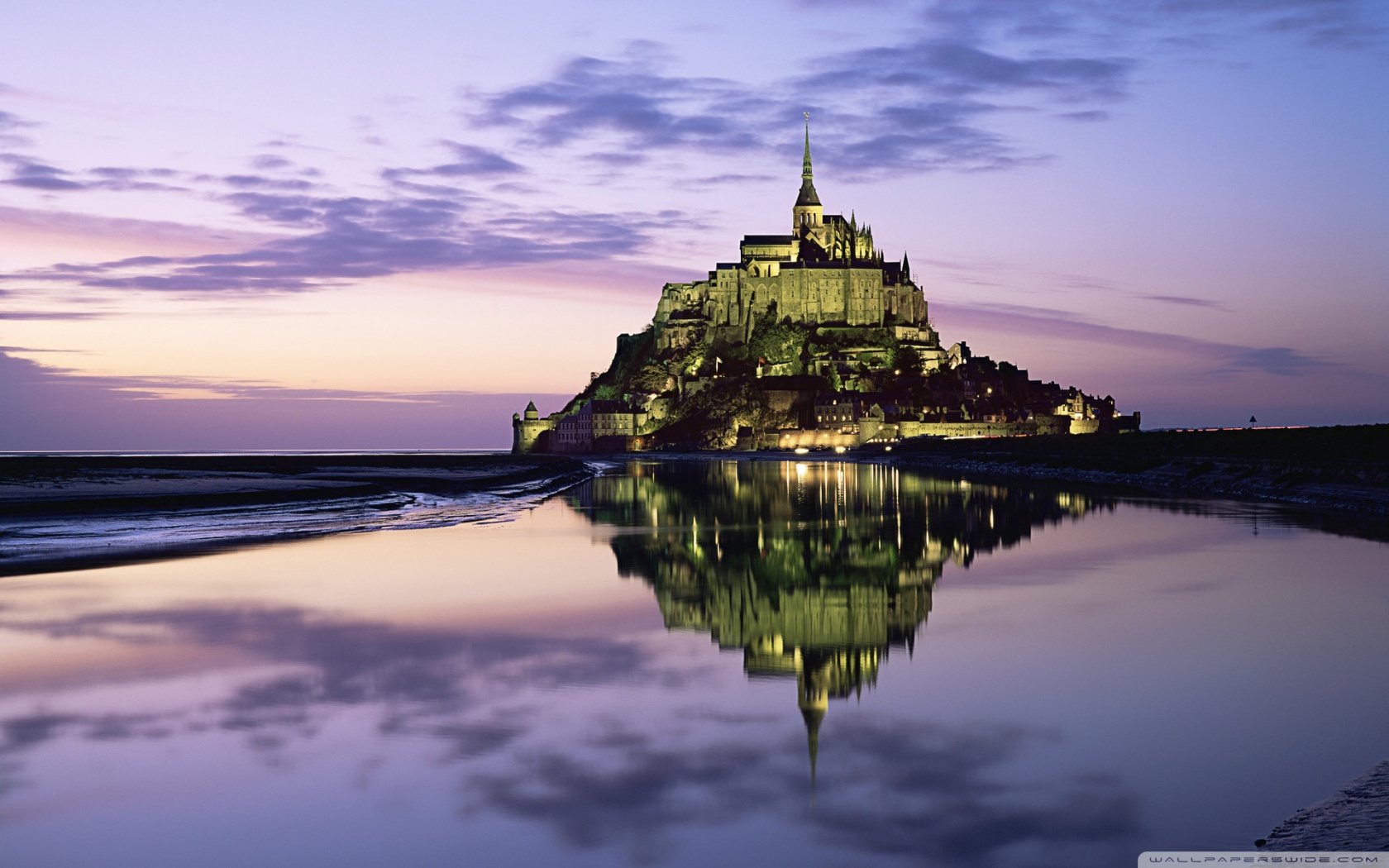 Mont-Saint-Michel In Normandy France Wallpapers