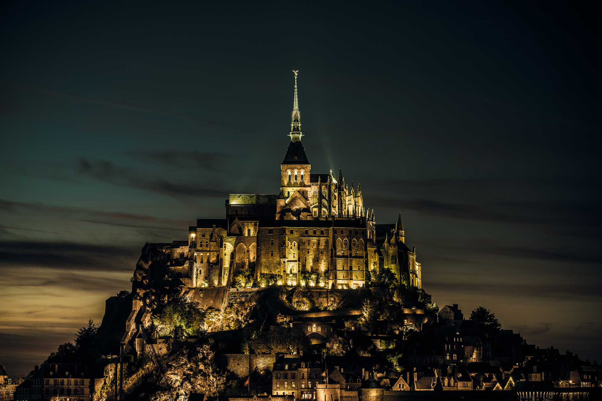 Mont-Saint-Michel In Normandy France Wallpapers