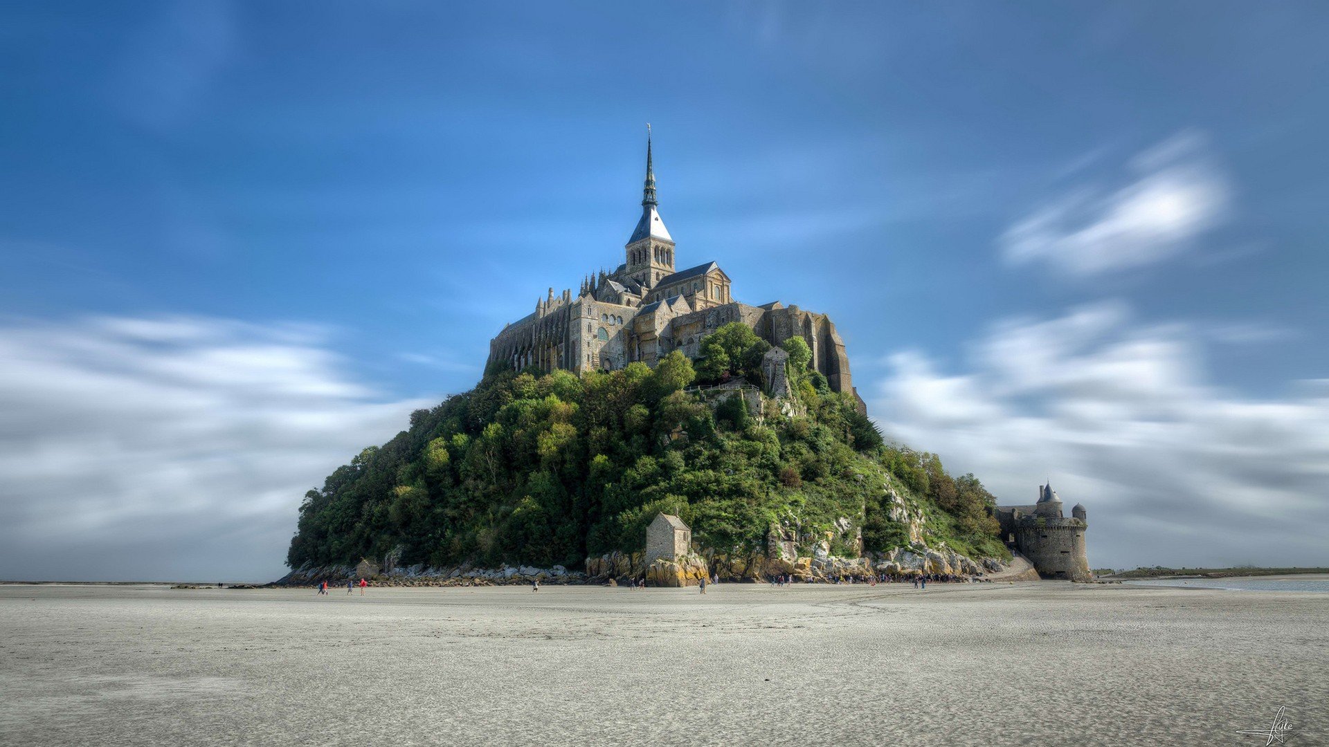 Mont-Saint-Michel In Normandy France Wallpapers