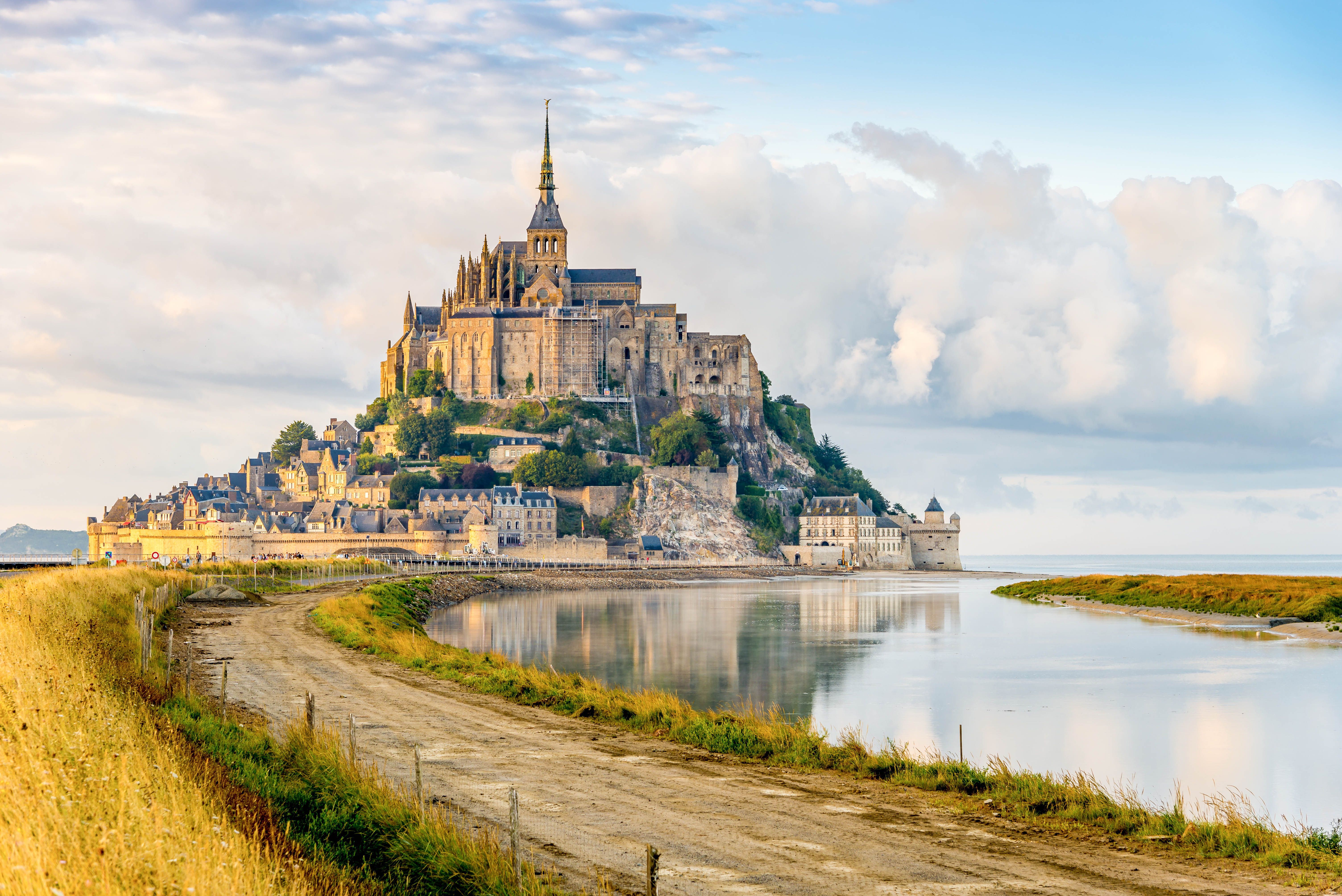 Mont-Saint-Michel In Normandy France Wallpapers