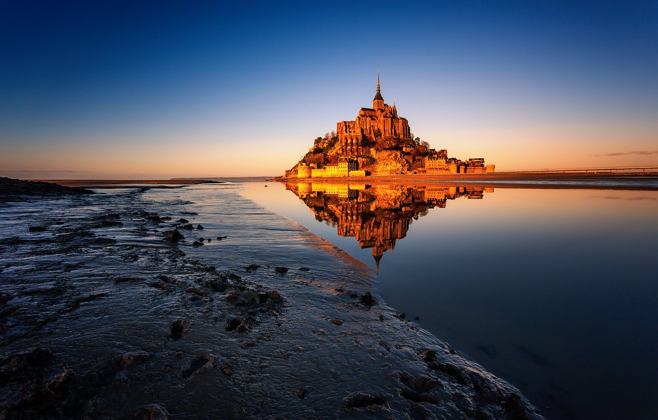 Mont-Saint-Michel In Normandy France Wallpapers