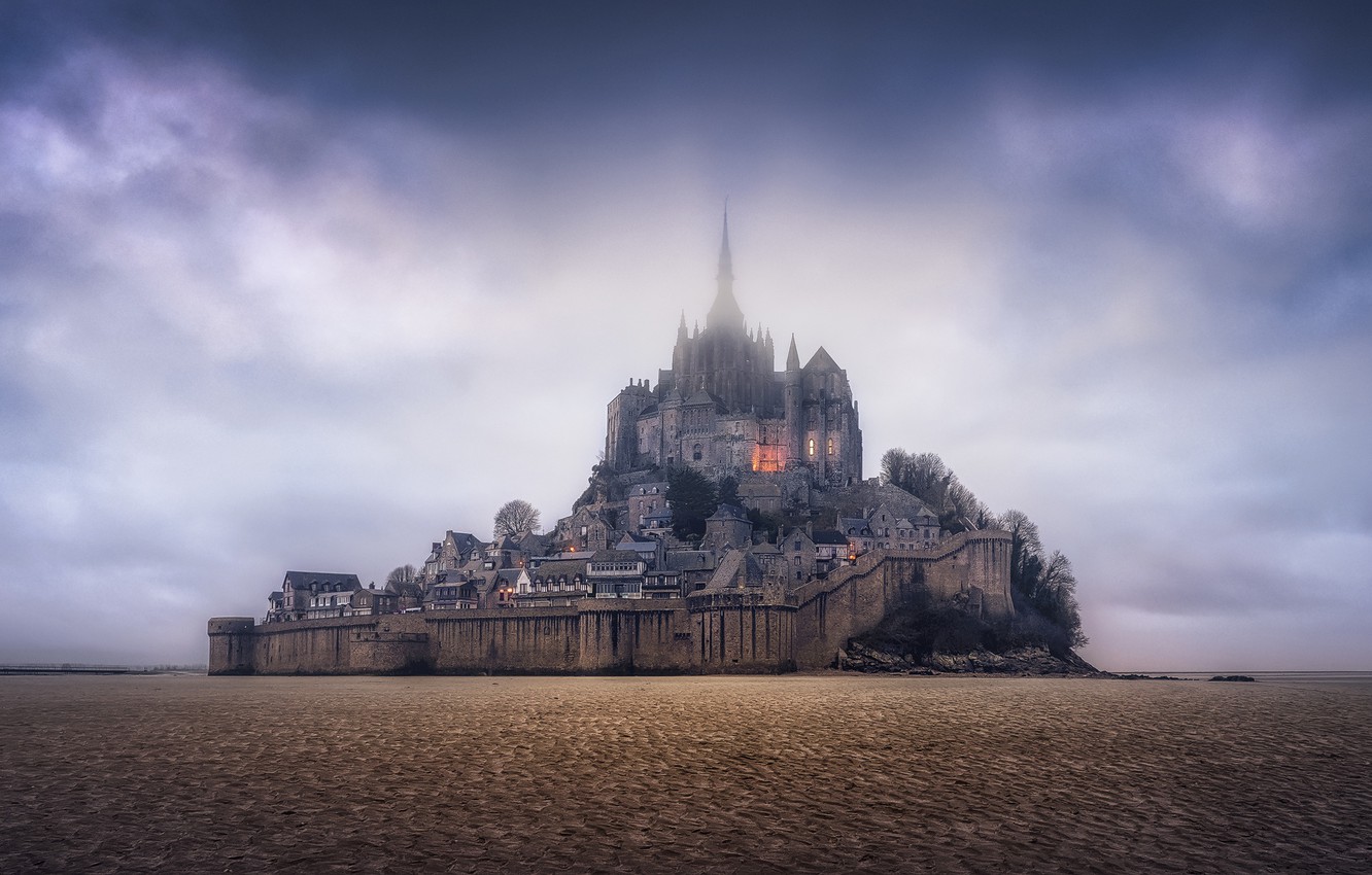 Mont-Saint-Michel In Normandy France Wallpapers