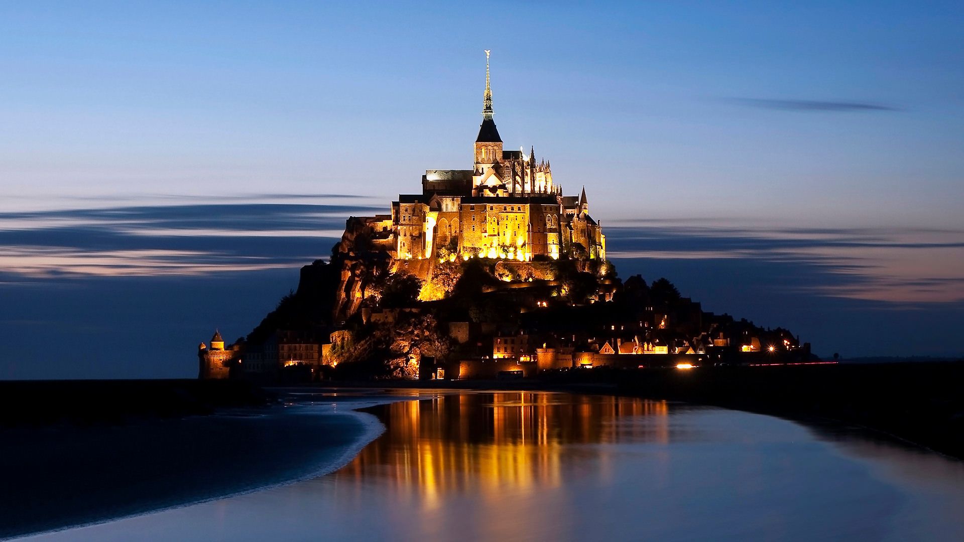 Mont-Saint-Michel In Normandy France Wallpapers