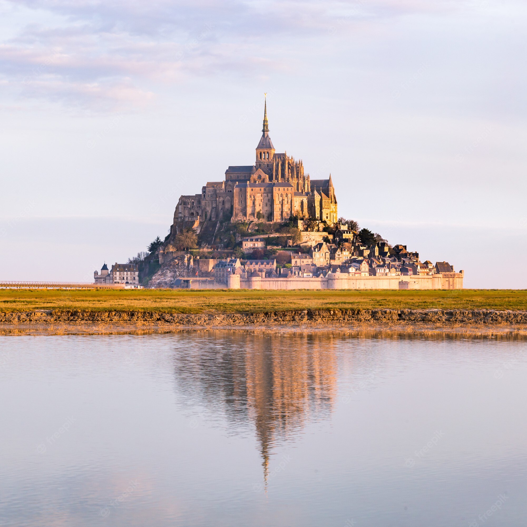 Mont-Saint-Michel In Normandy France Wallpapers