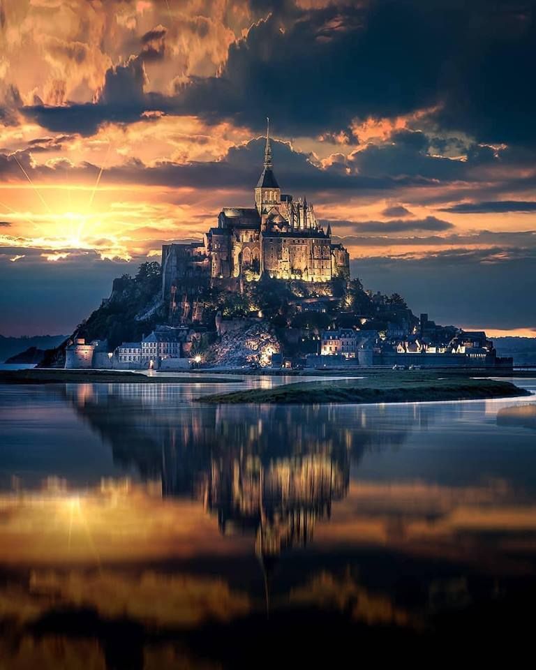 Mont-Saint-Michel In Normandy France Wallpapers