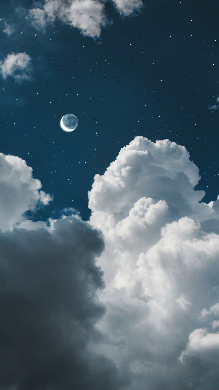 Moon And Clouds Wallpapers