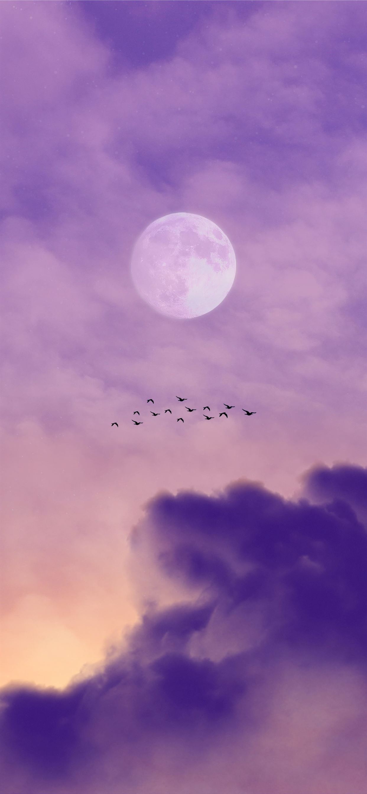 Moon And Clouds Wallpapers