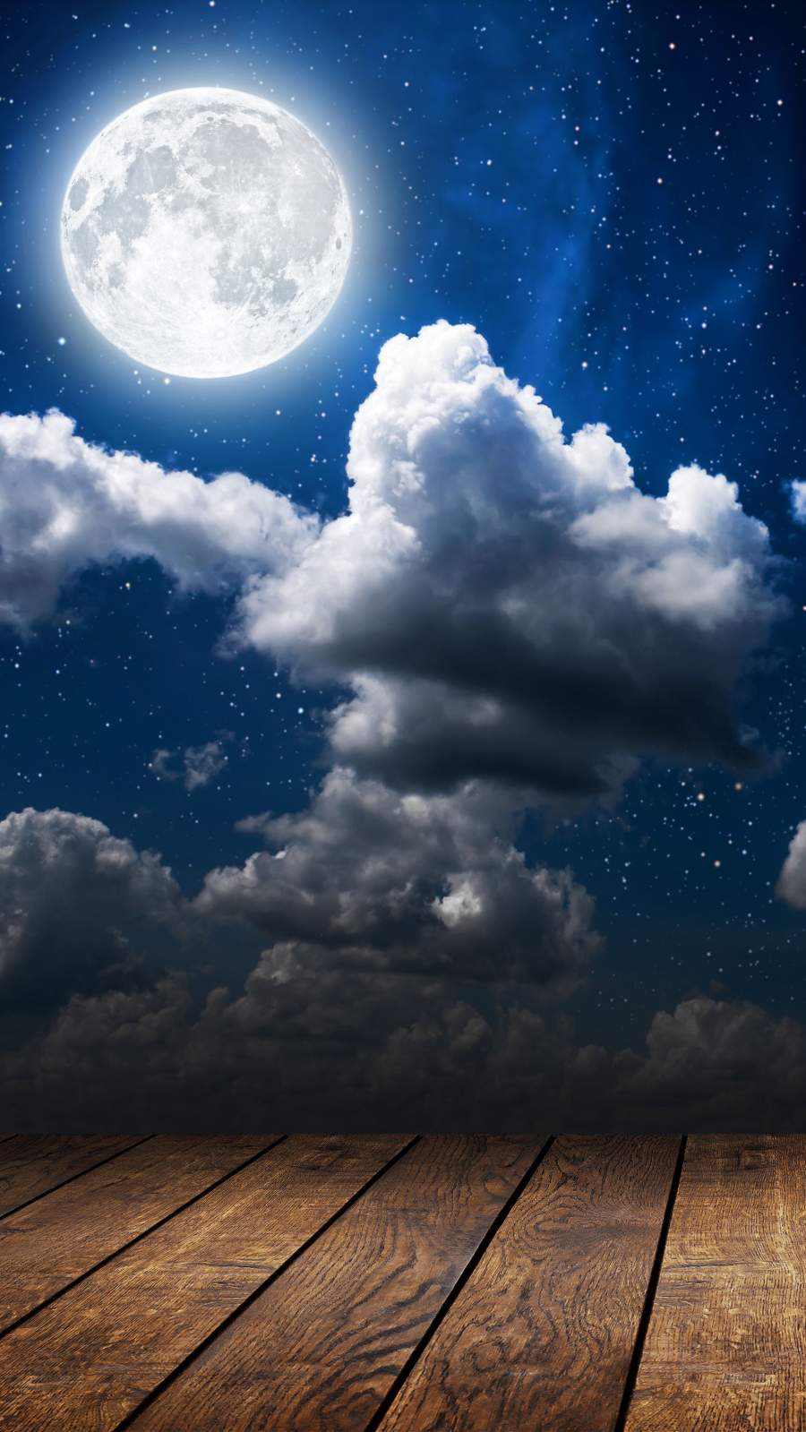 Moon And Clouds Wallpapers