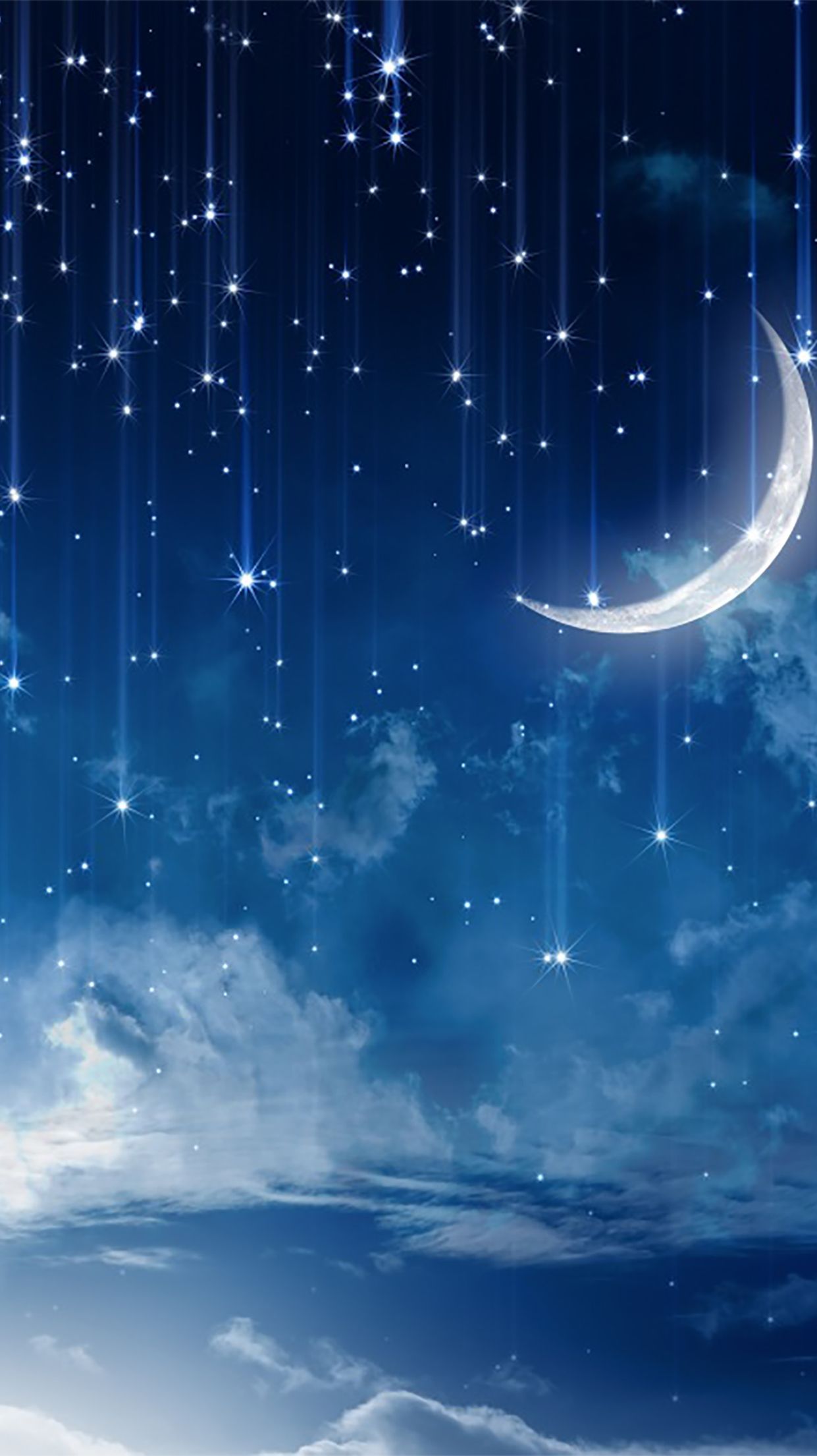 Moon And Stars Iphone Wallpapers