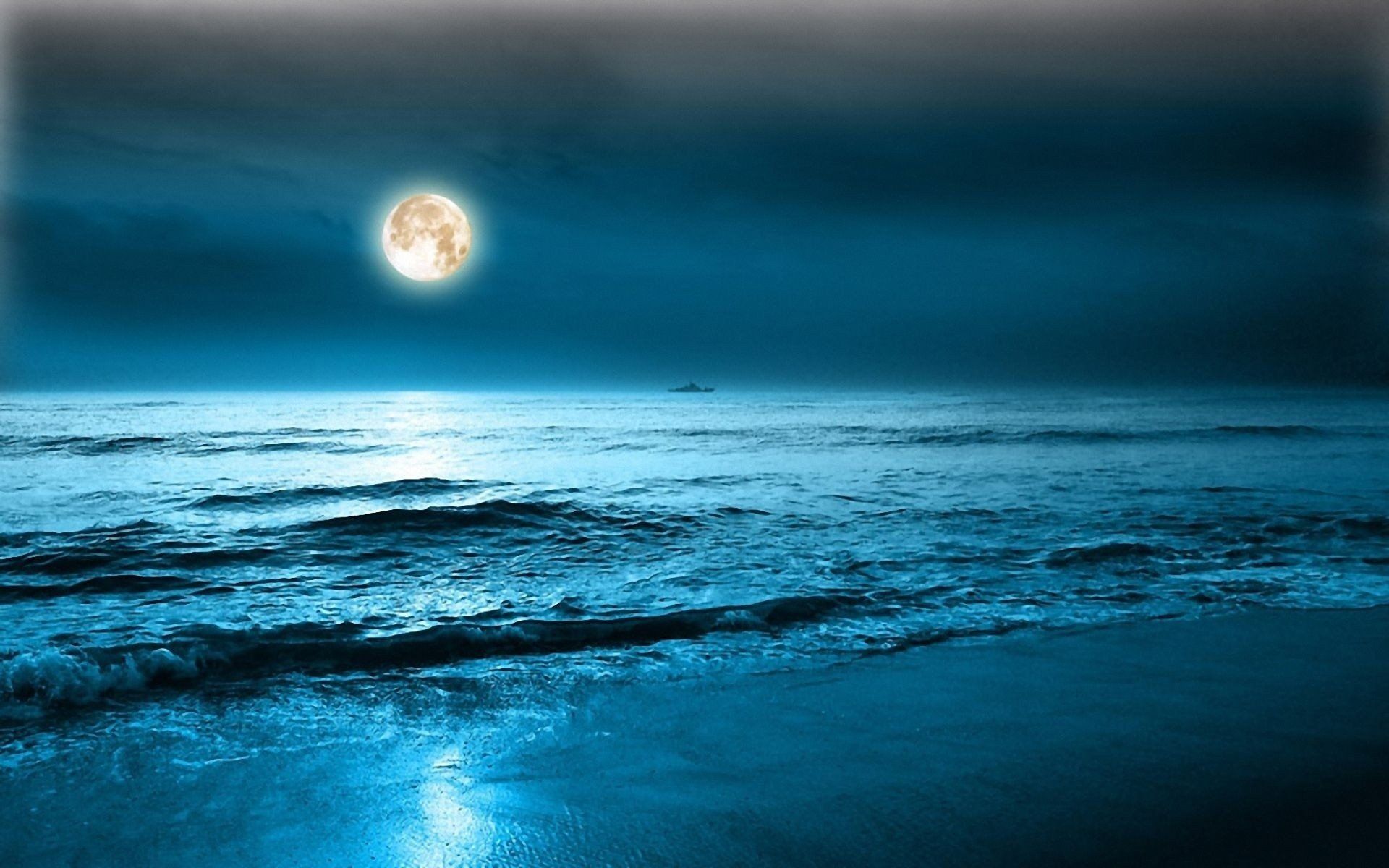 Moon Beach Wallpapers