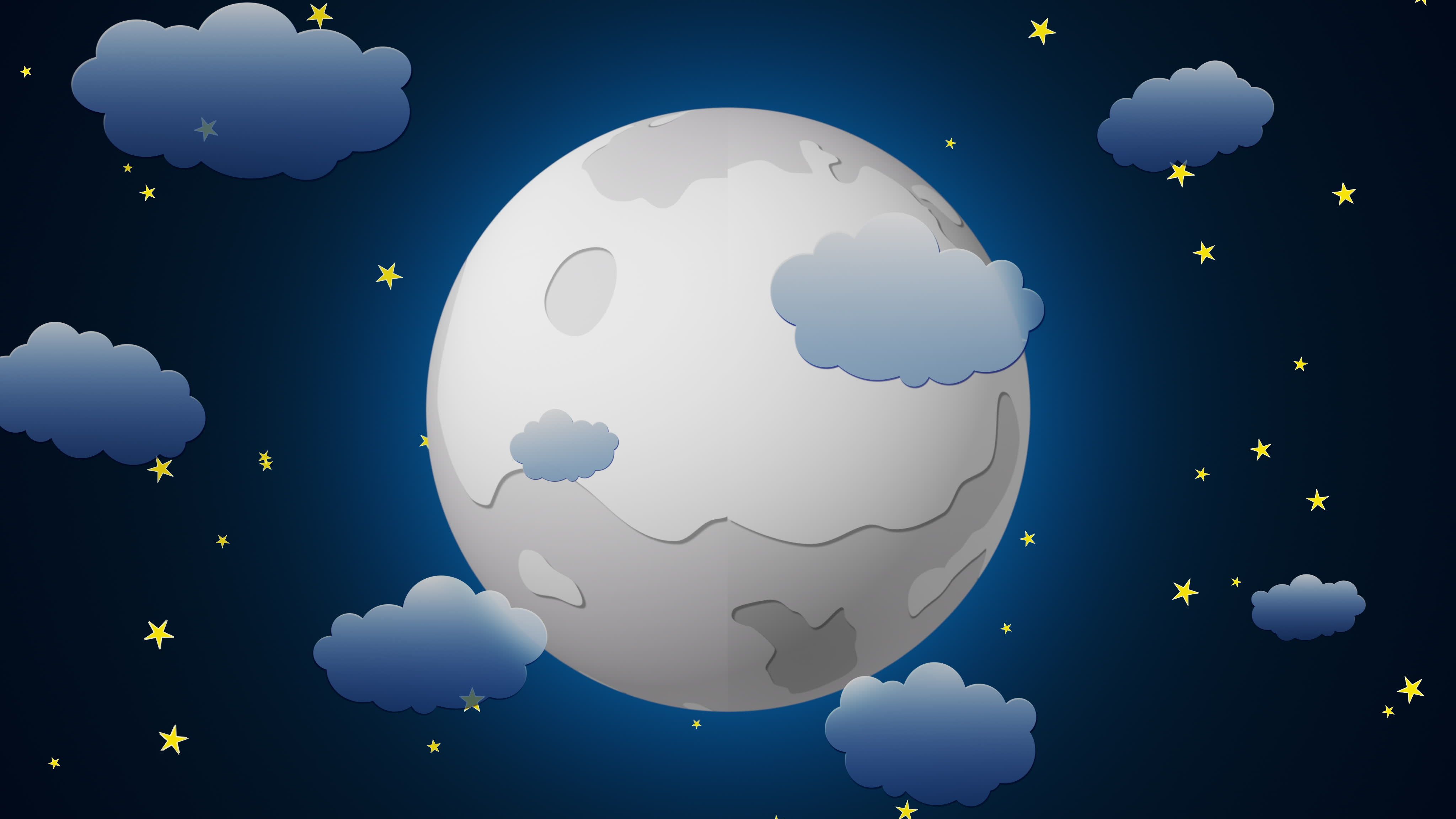 Moon Cartoon Wallpapers