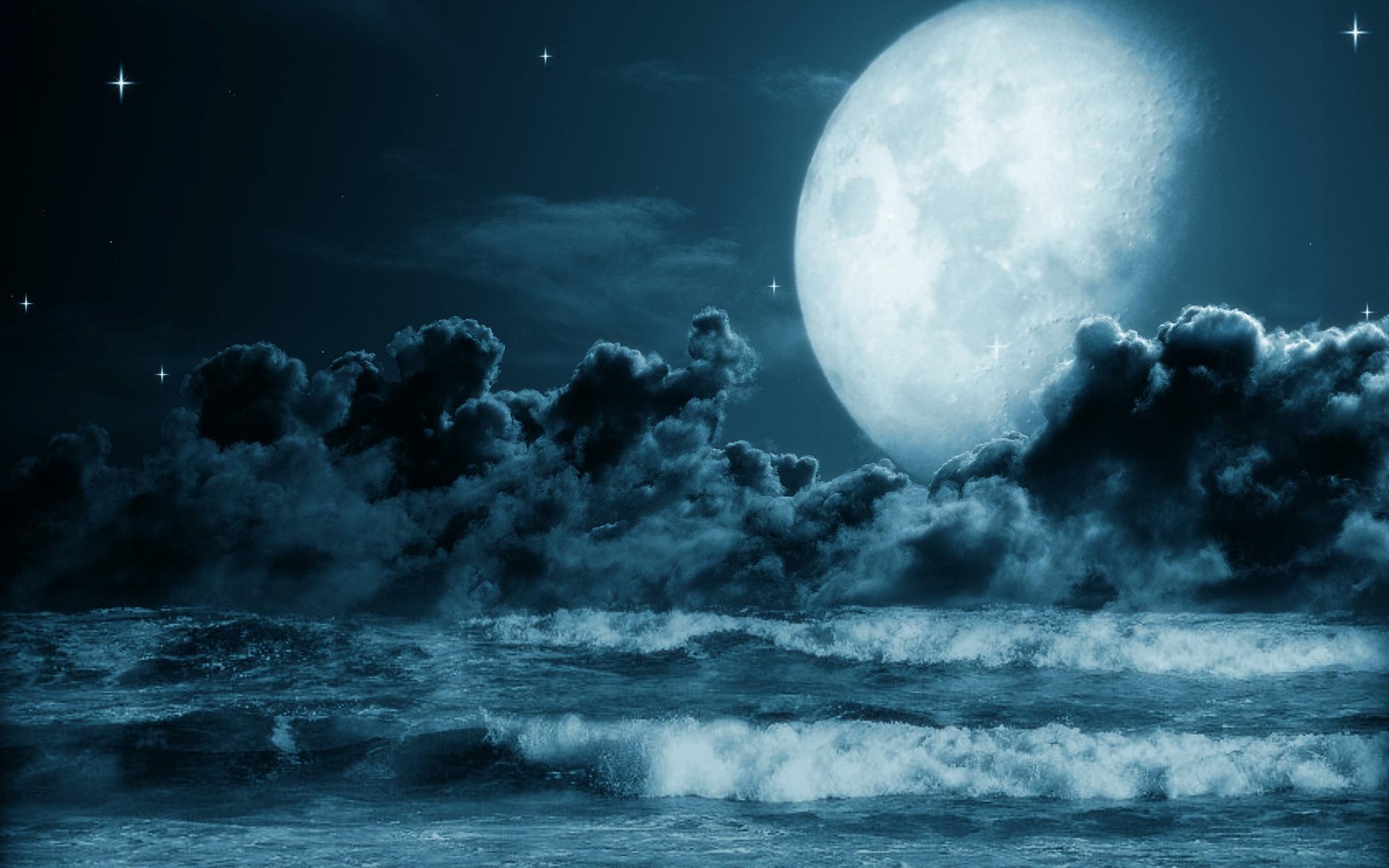 Moon Night Hd Wallpapers