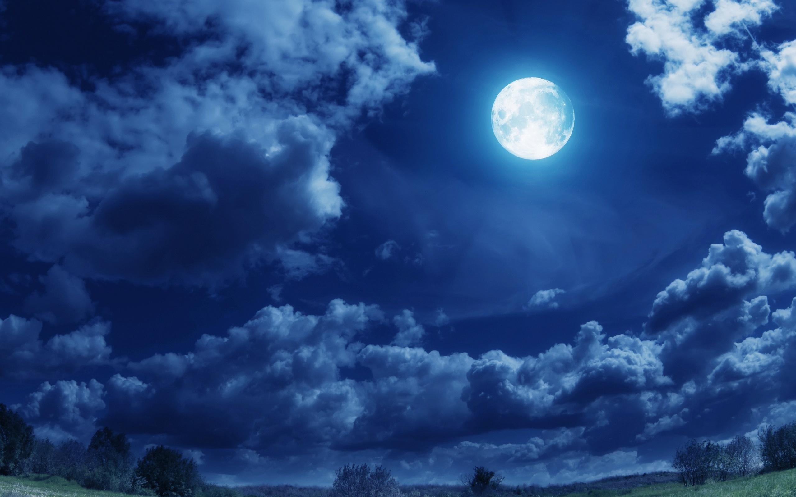 Moon Night Hd Wallpapers