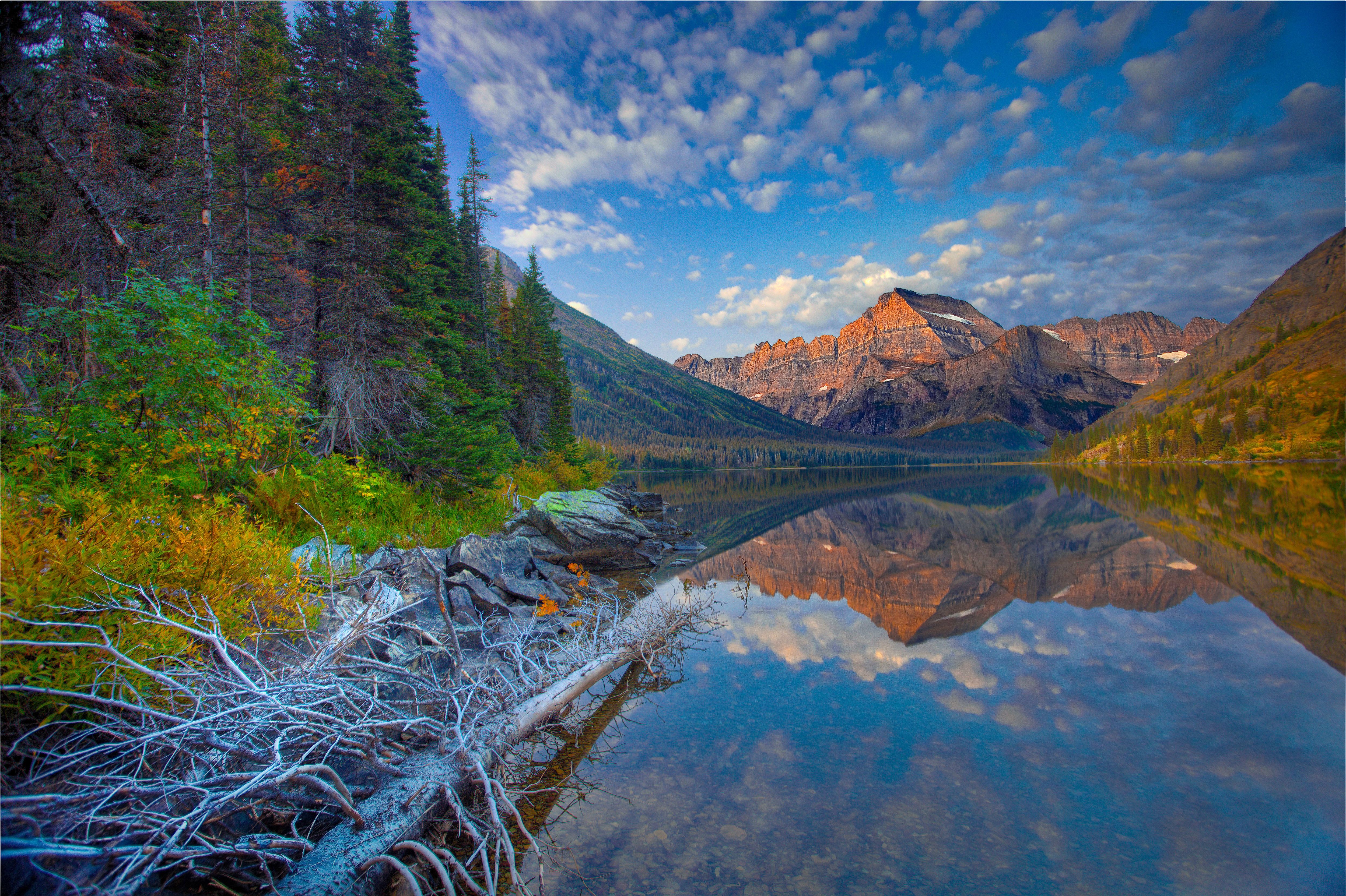 Mount Grinnell Montana 4K Wallpapers