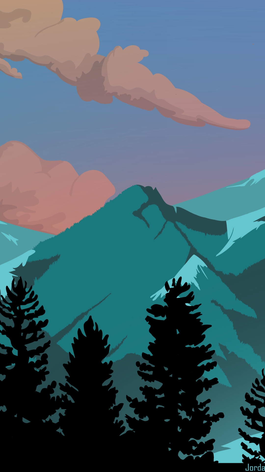 Mountain Illustration Wallpapers