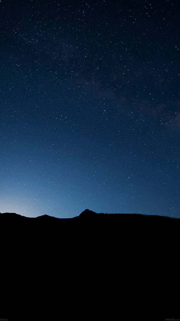 Mountain Night Sky Wallpapers