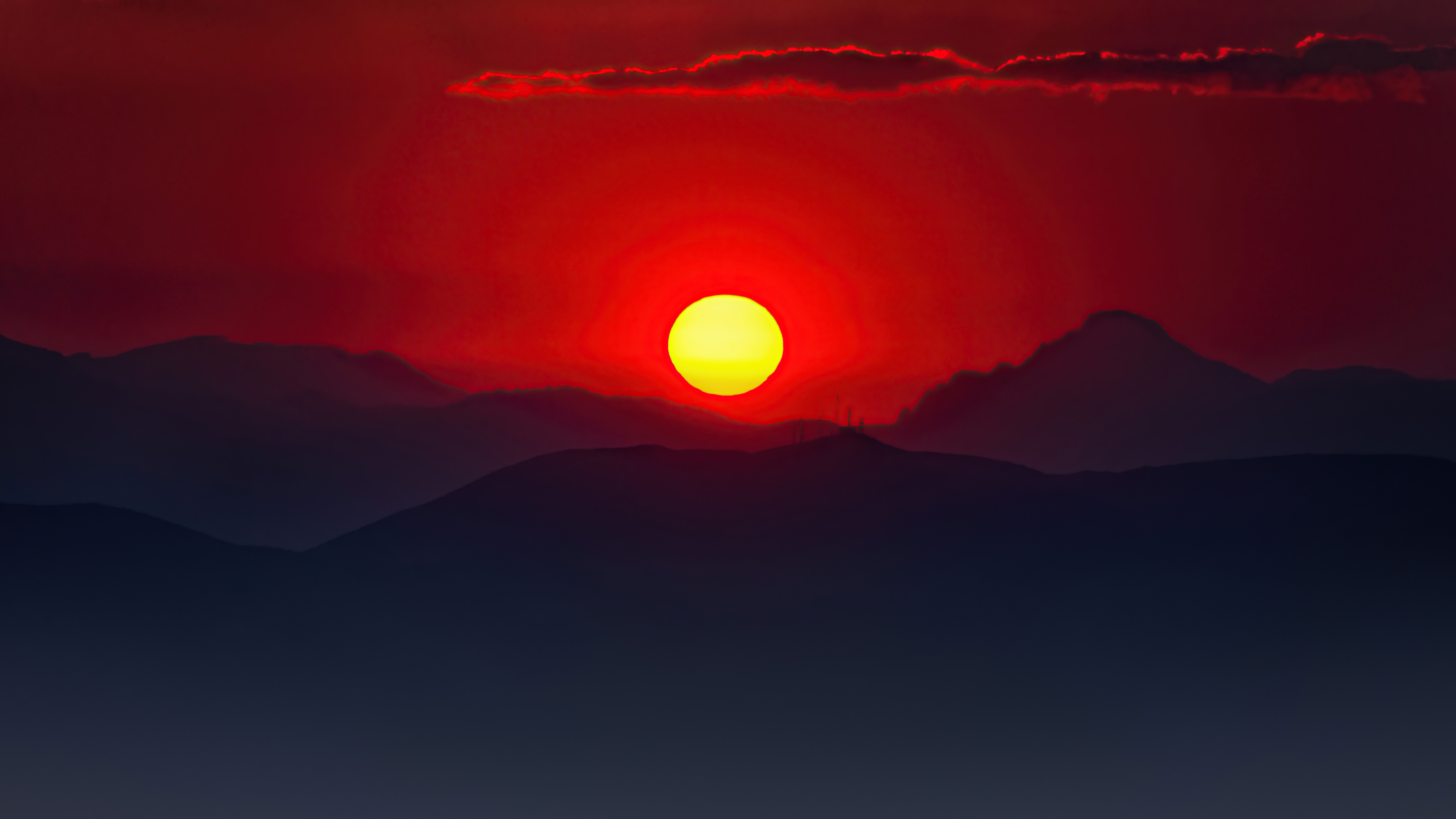 Mountain Sunset Wallpapers