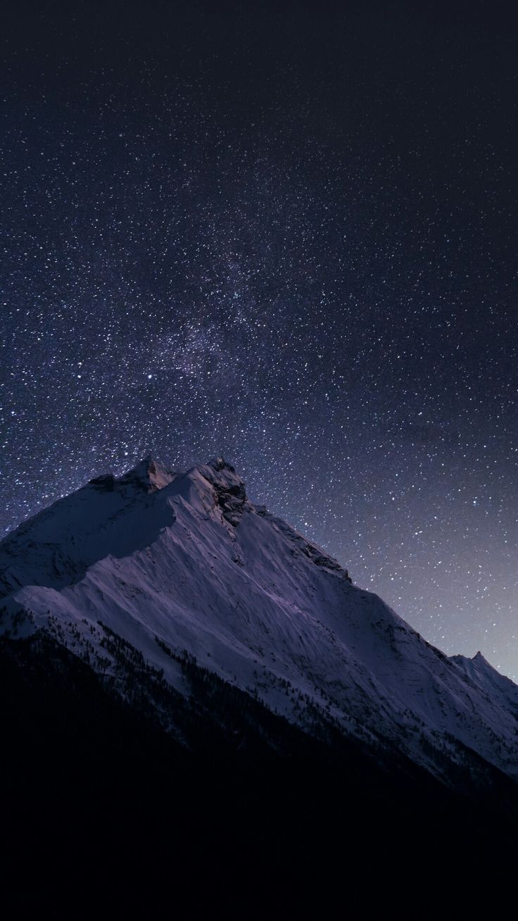 Mountains And Stars Wallpapers