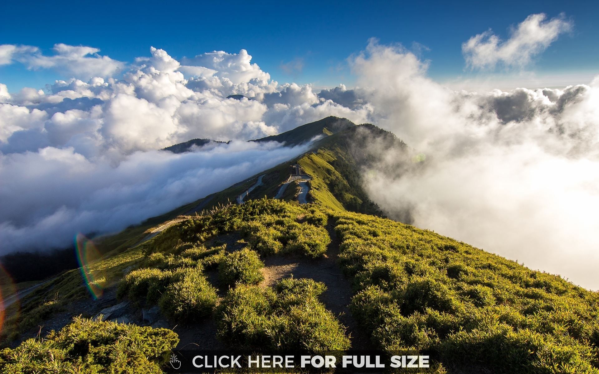 Mountains In Clouds Wallpapers