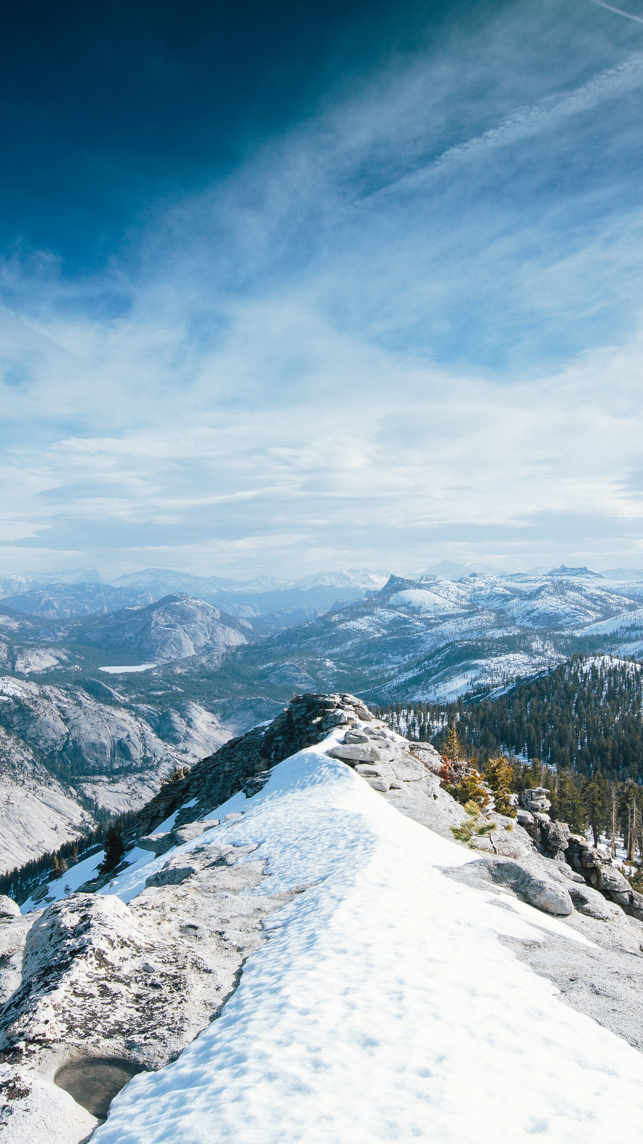 Mountains In Winter Snow Wallpapers