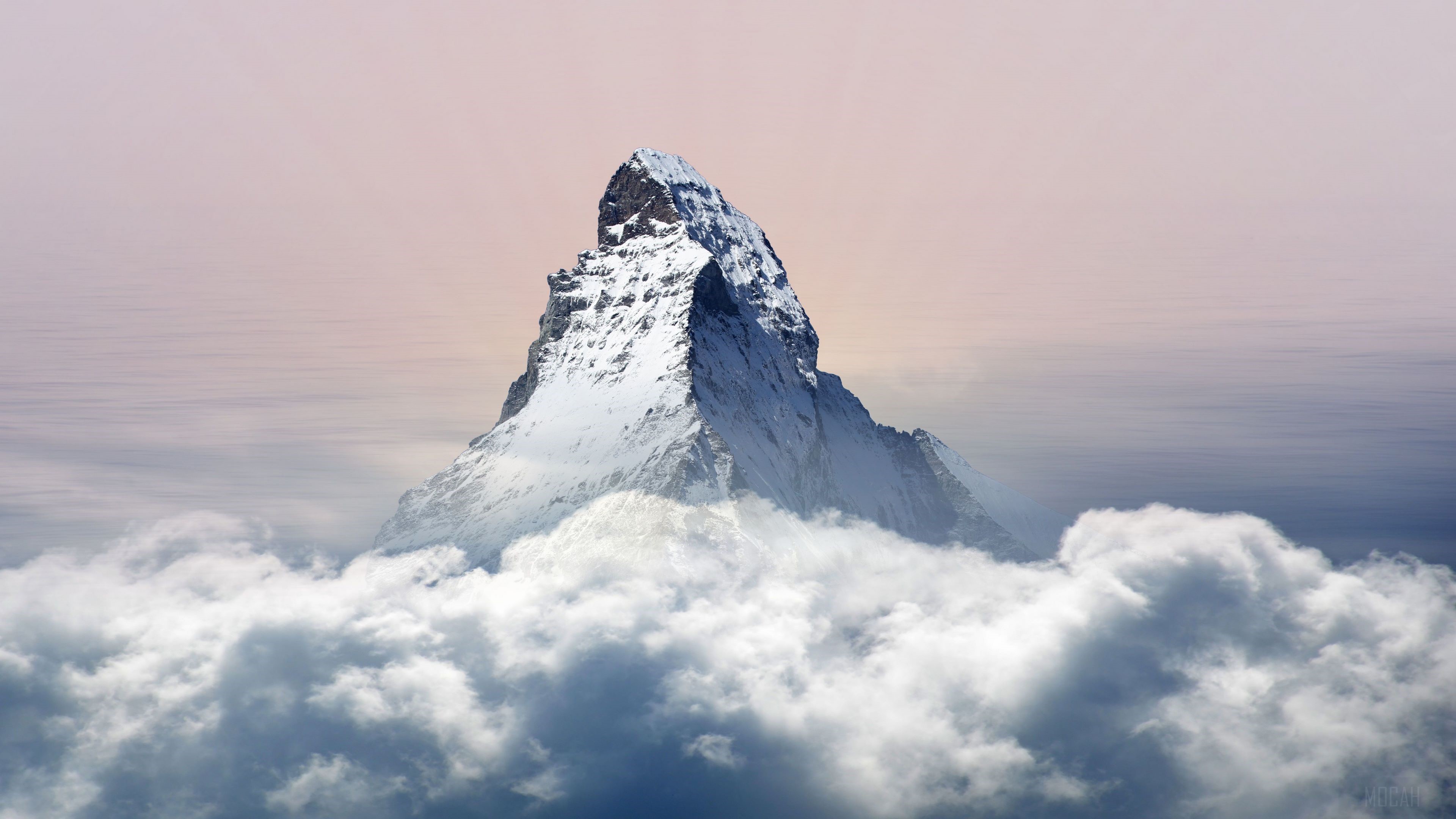 Mountains Peaks Clouds Wallpapers