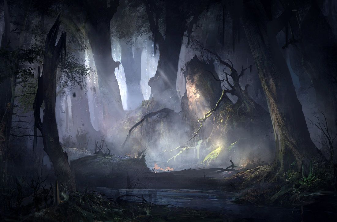 Mysterious Forest Art Wallpapers