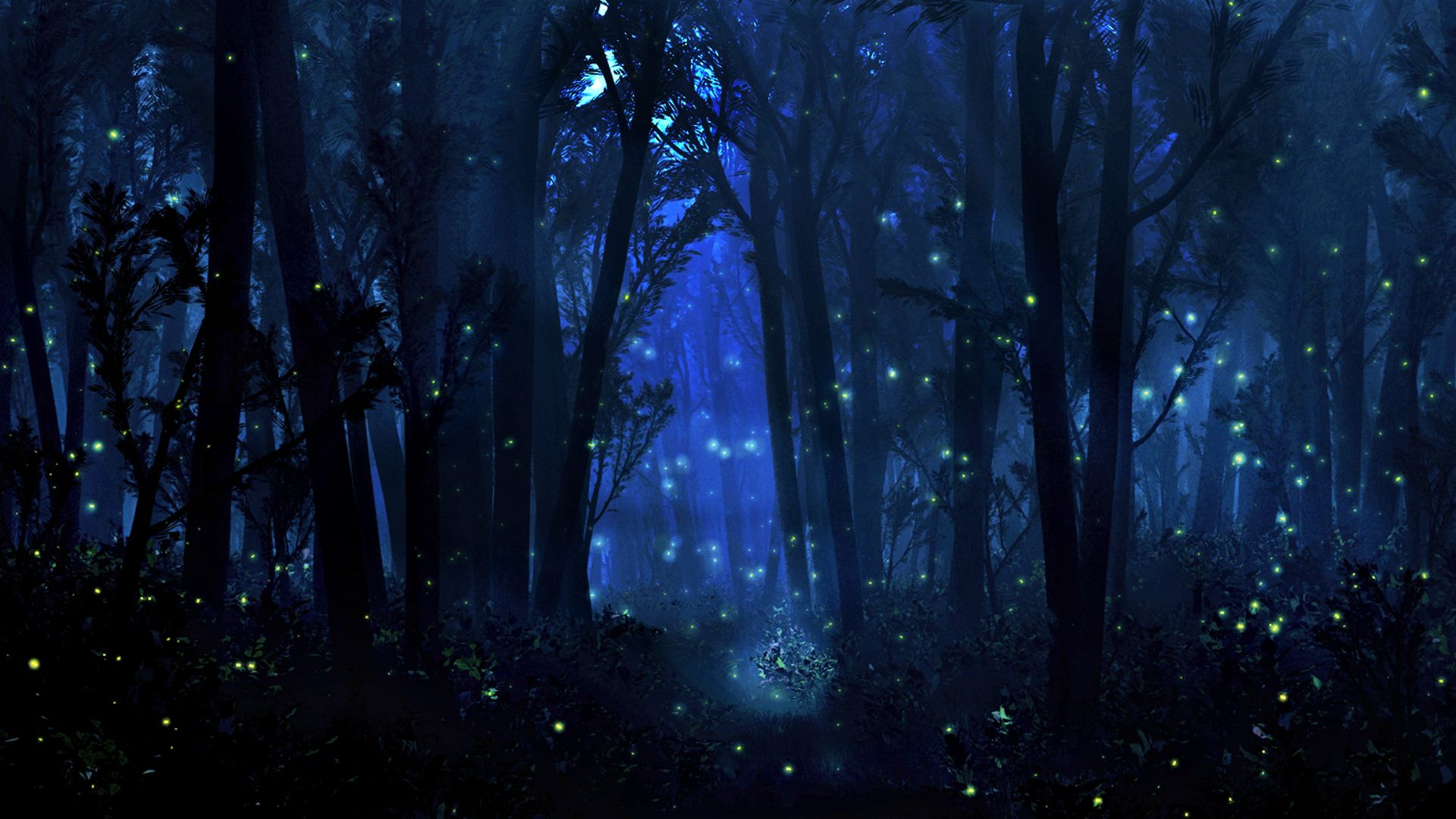 Mysterious Forest Art Wallpapers