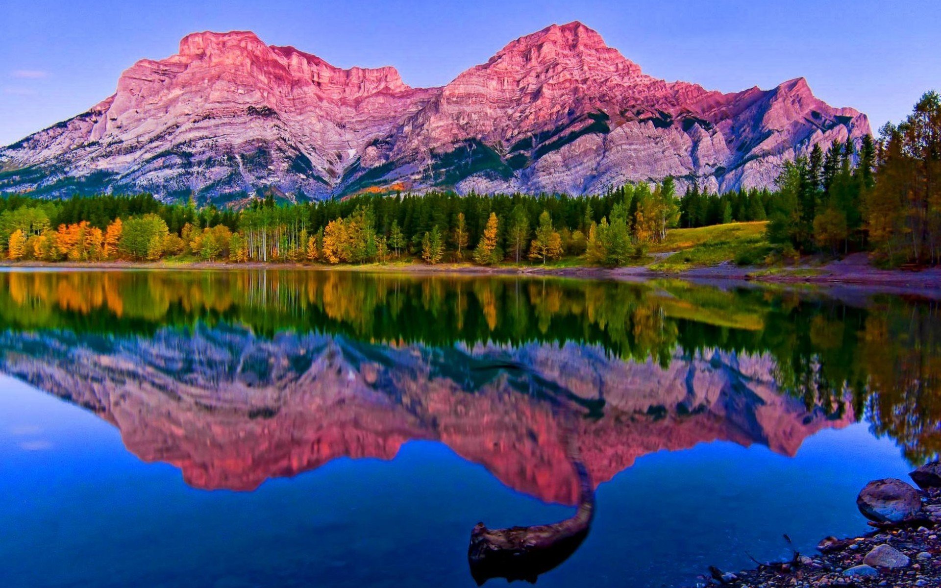 Nature Lake Reflection On River Wallpapers